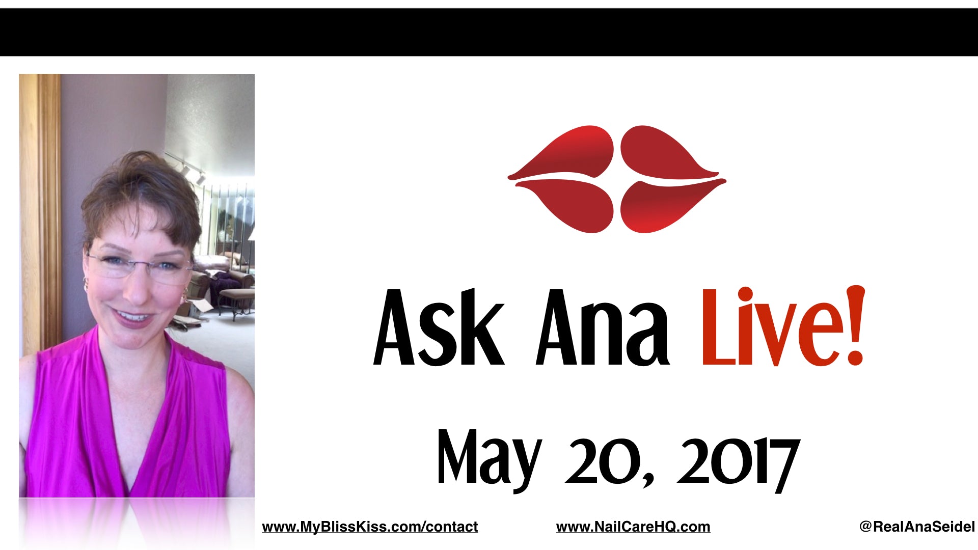 Ask Ana: Instagram Live Chat - May 20, 2017