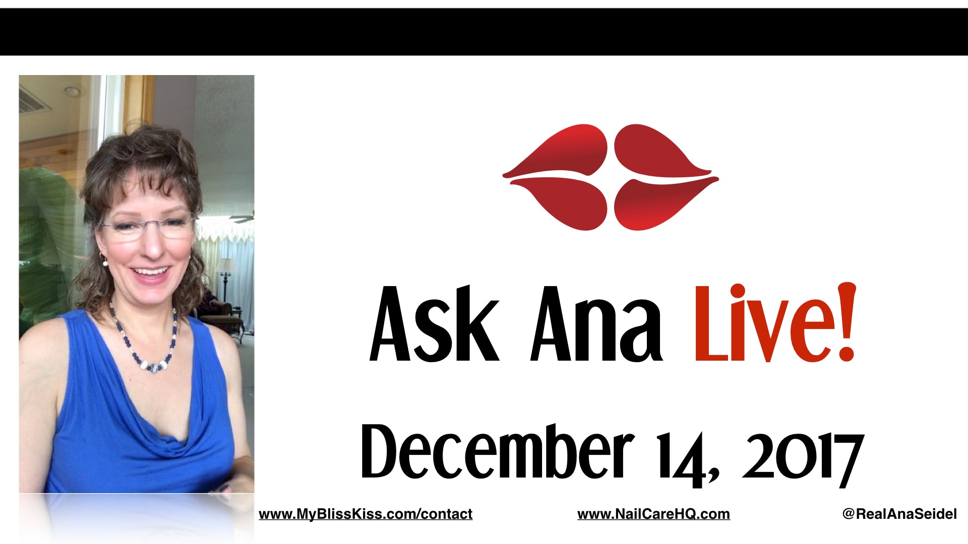 Ask Ana: Instagram Live Chat - December 14, 2017