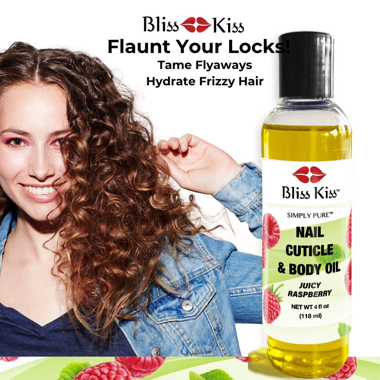 LE: Simply Pure™ Hydrating Oil - 4 oz - Juicy Raspberry Scent