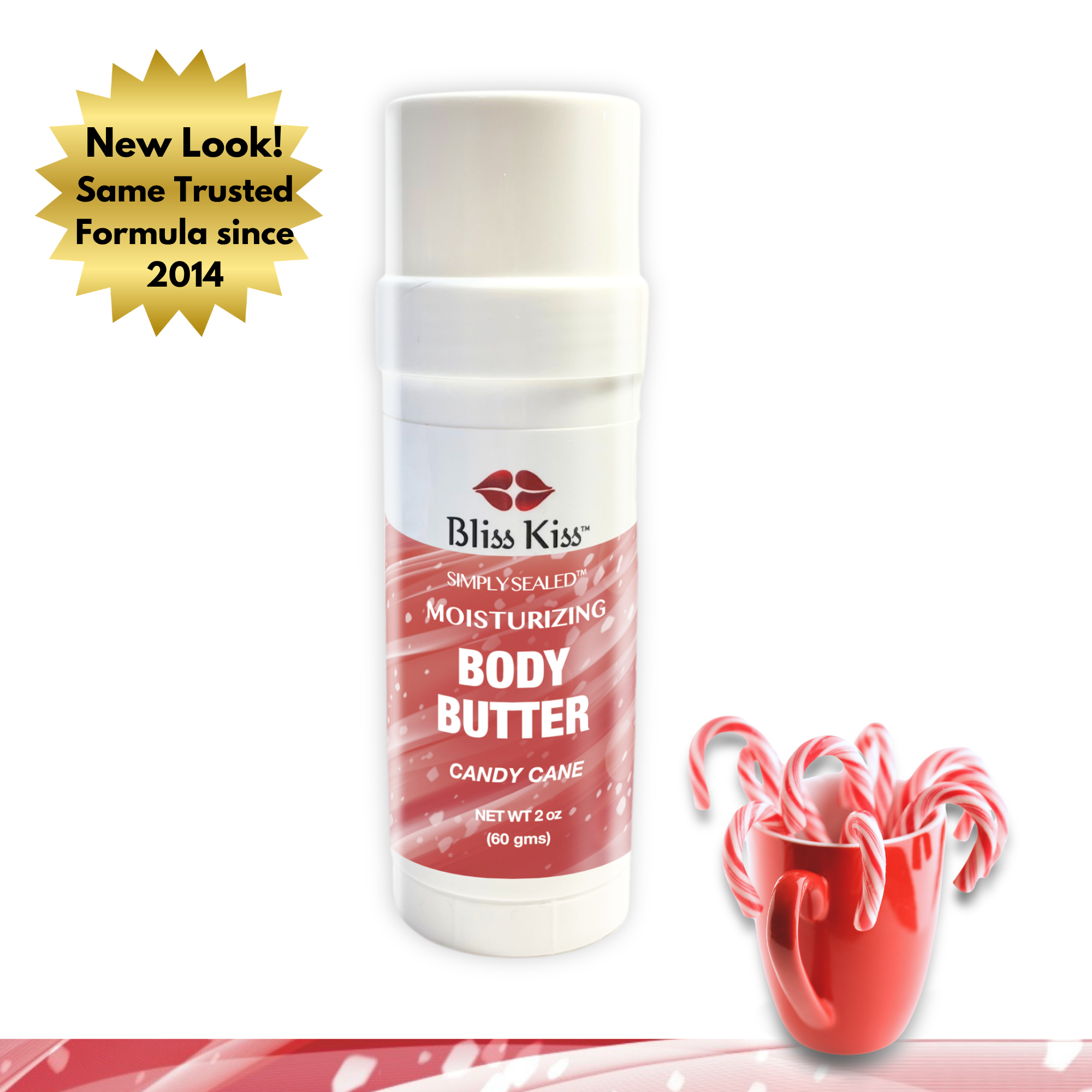 Simply Sealed™ Lotion Stick - Candy Cane