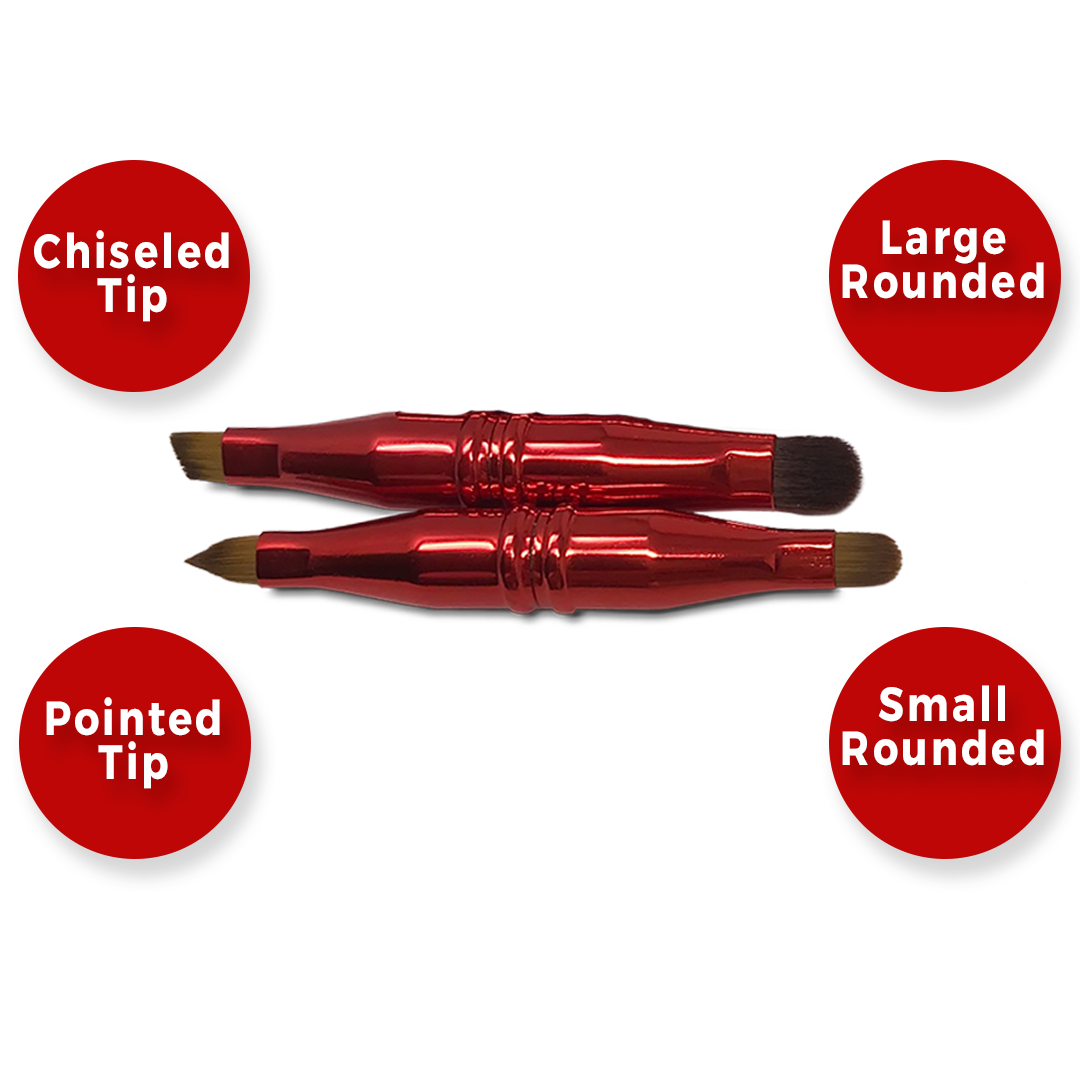Bliss Kiss™ 4-in-1 Cleanup & Nail Art Brush