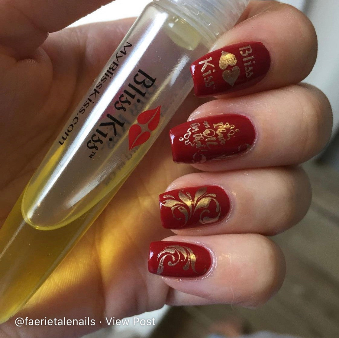 Bliss Kiss Stamping Plate