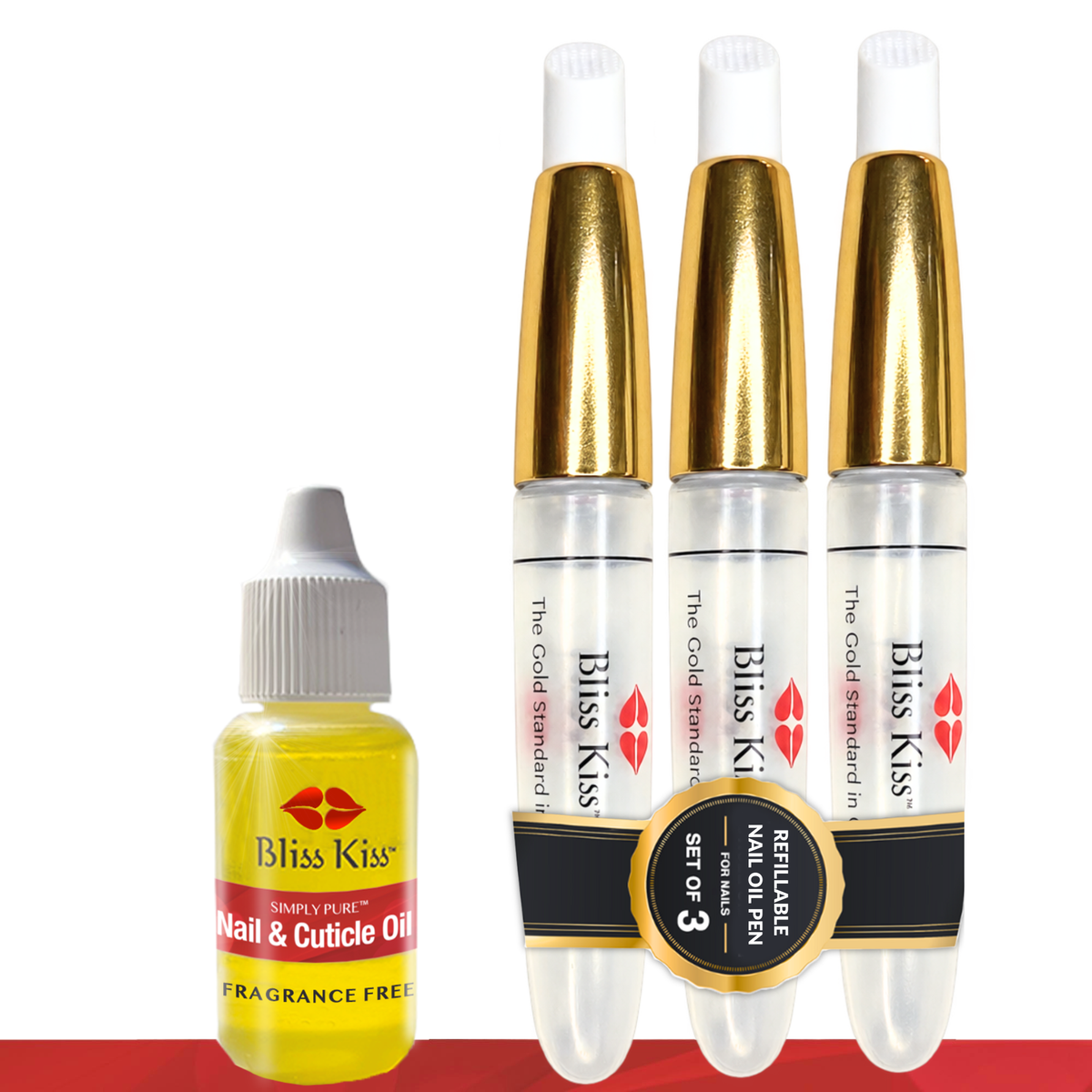 Dropper Squeeze Pen Combo Kit | 3-Pens | Fragrance Free
