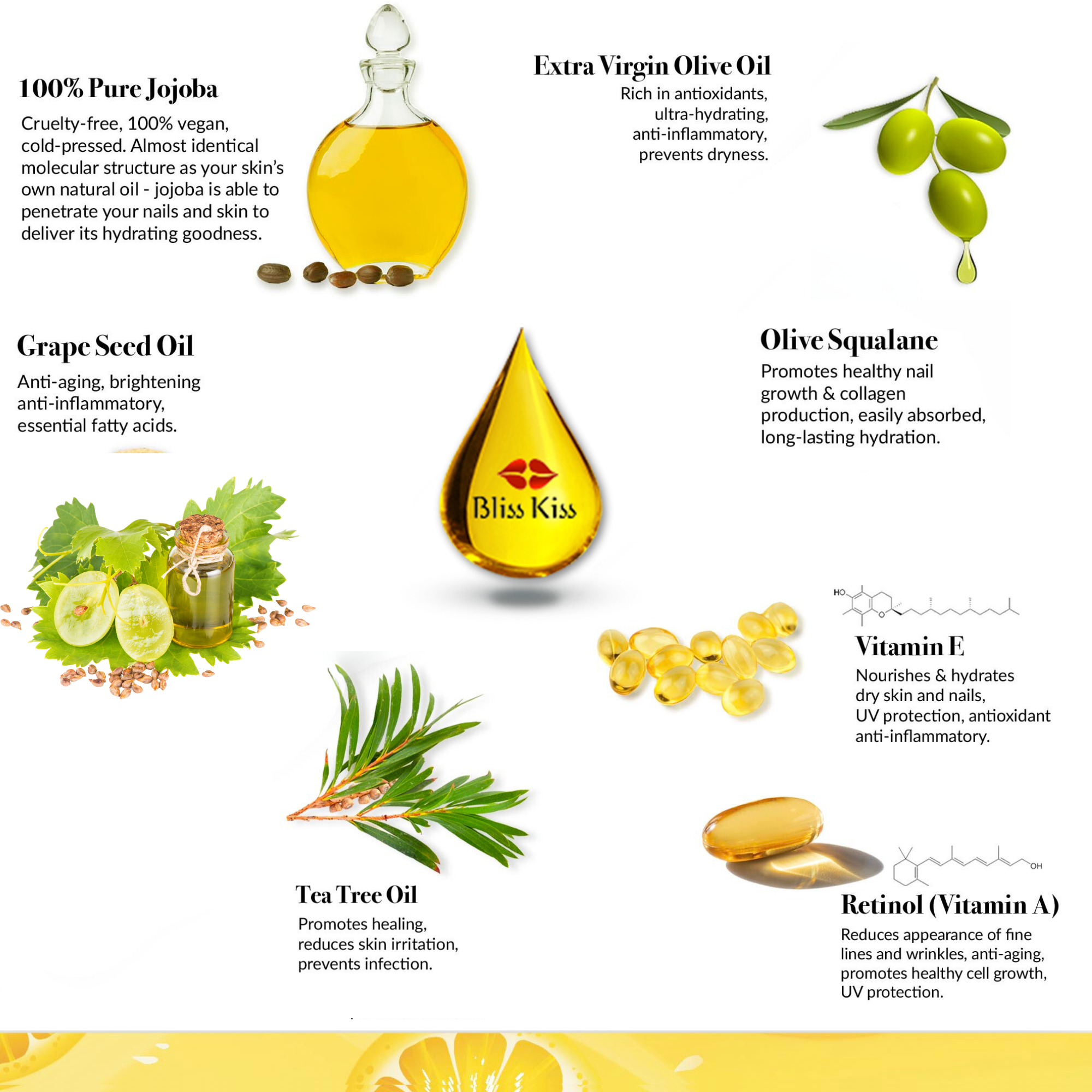 Simply Pure™ Hydrating Oil - 15 ml Dropper Bottle | Crisp Fragrance