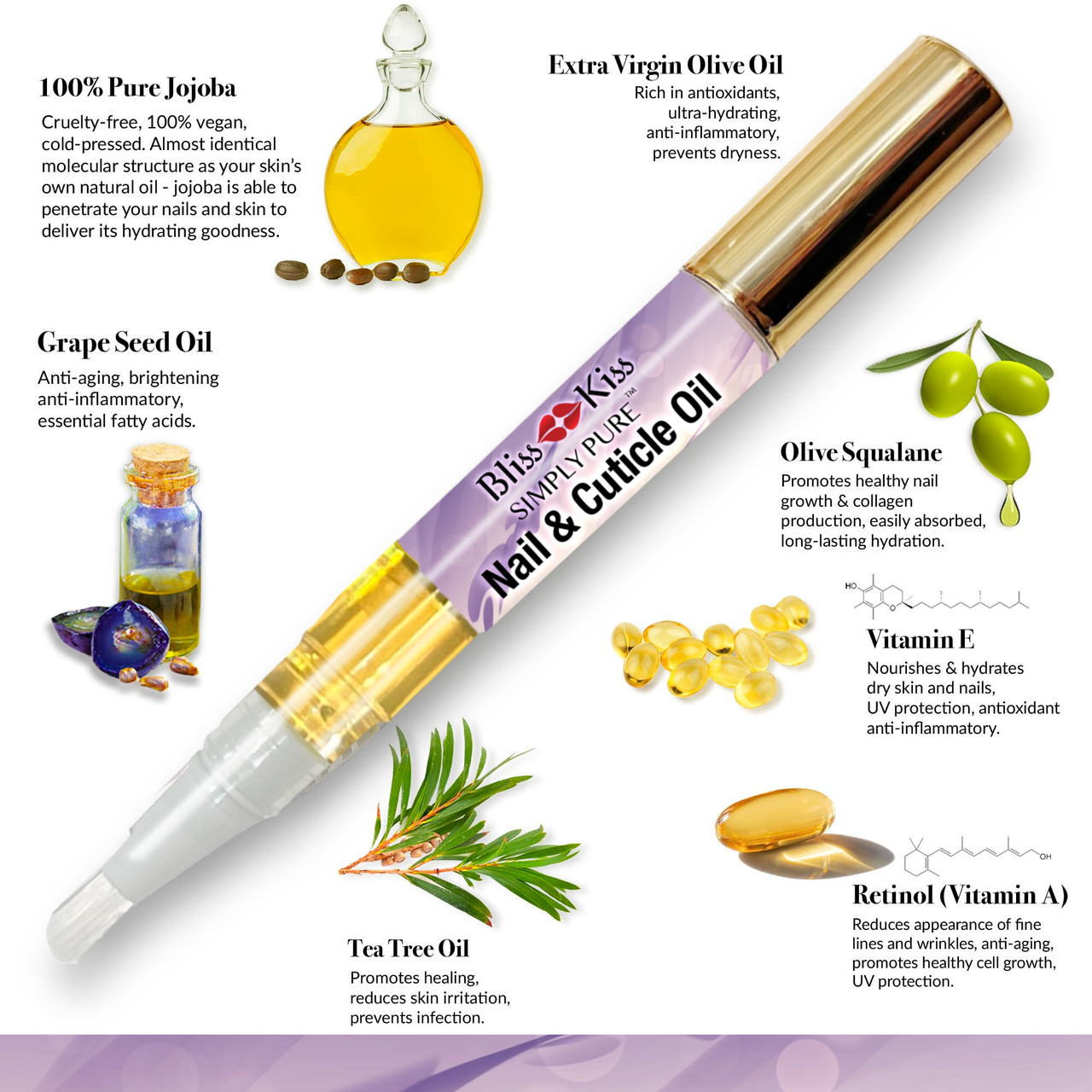 LE Simply Pure™ Hydrating Oil - Starter Kit (4 Pens) - Lavender Vanilla Scent
