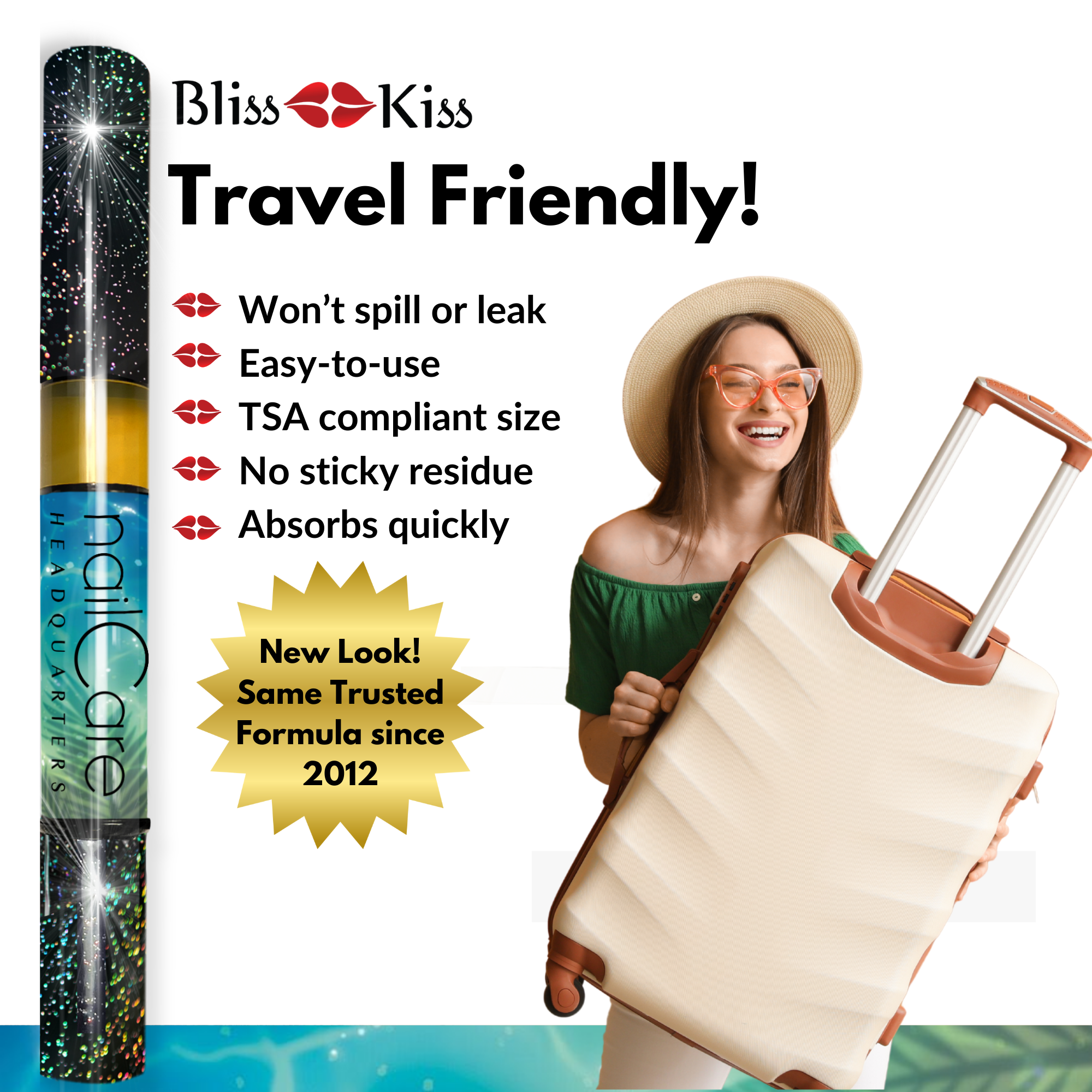 1-Pen: HOLO Twist Simply Pure™ Nail Oil Pen - 2ml Travel Sized - Butt Naked