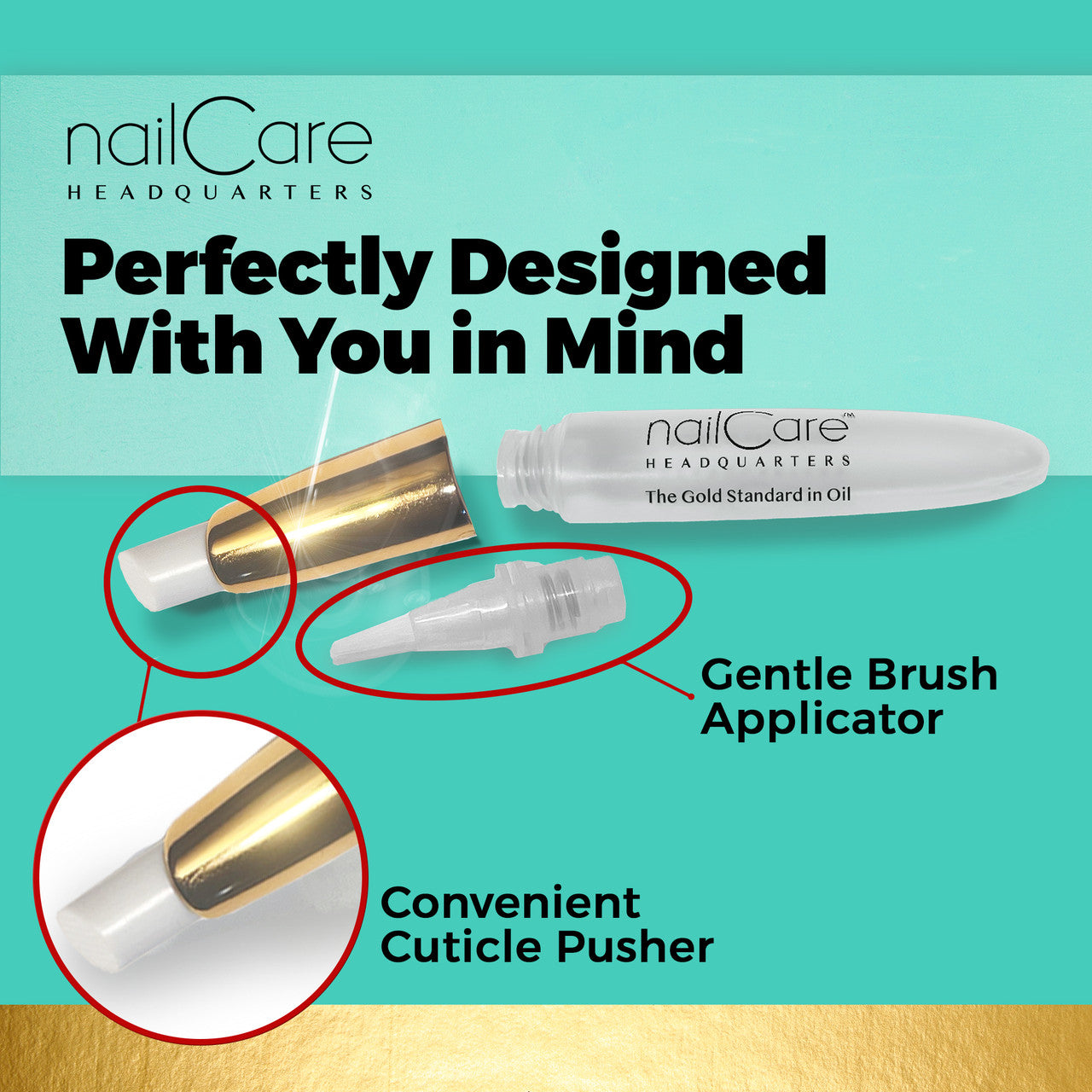 Nail Care Headquarters™ Refillable Empty Squeeze Cuticle Pens | Sold Empty