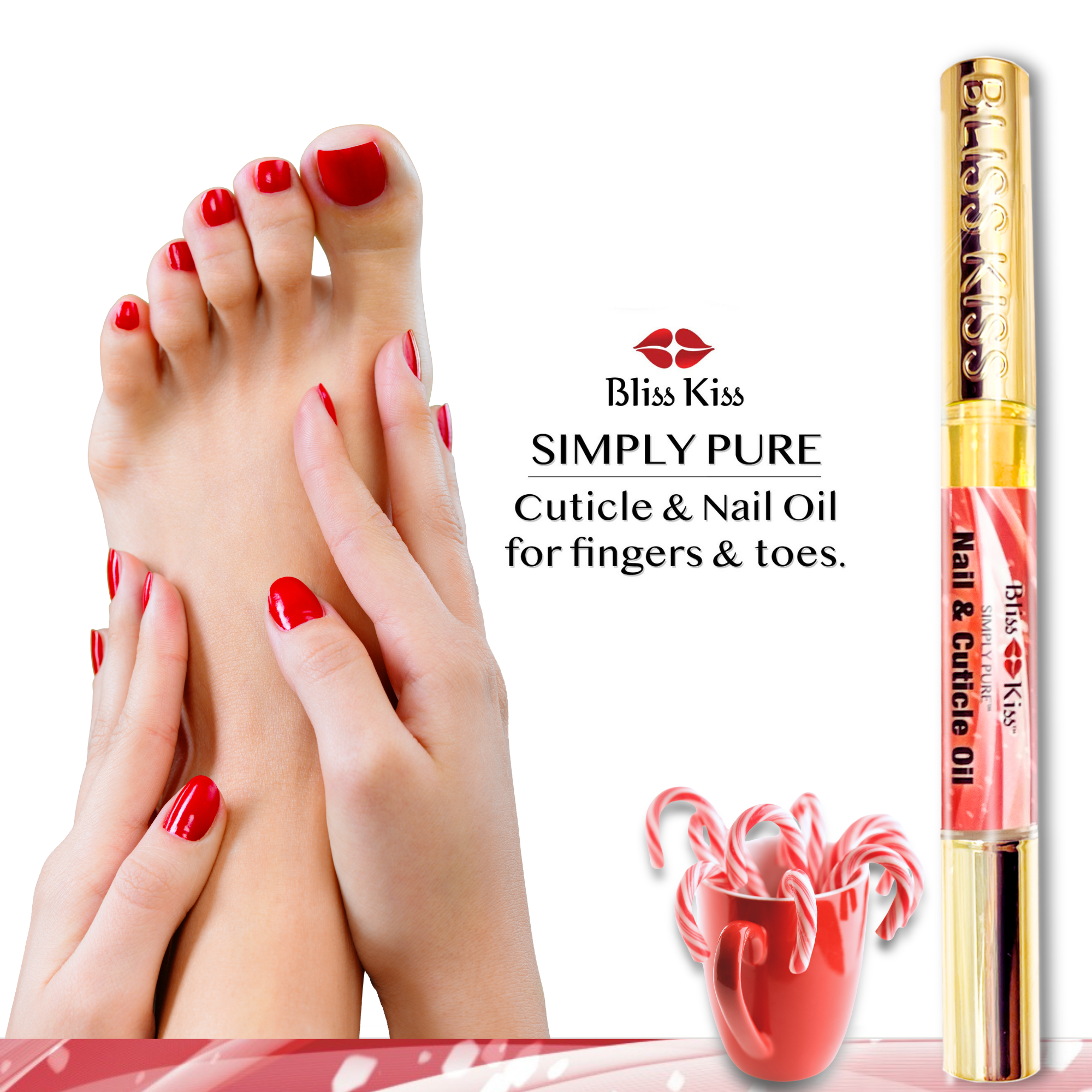 Simply Pure™ Hydrating Oil Pen - Candy Cane