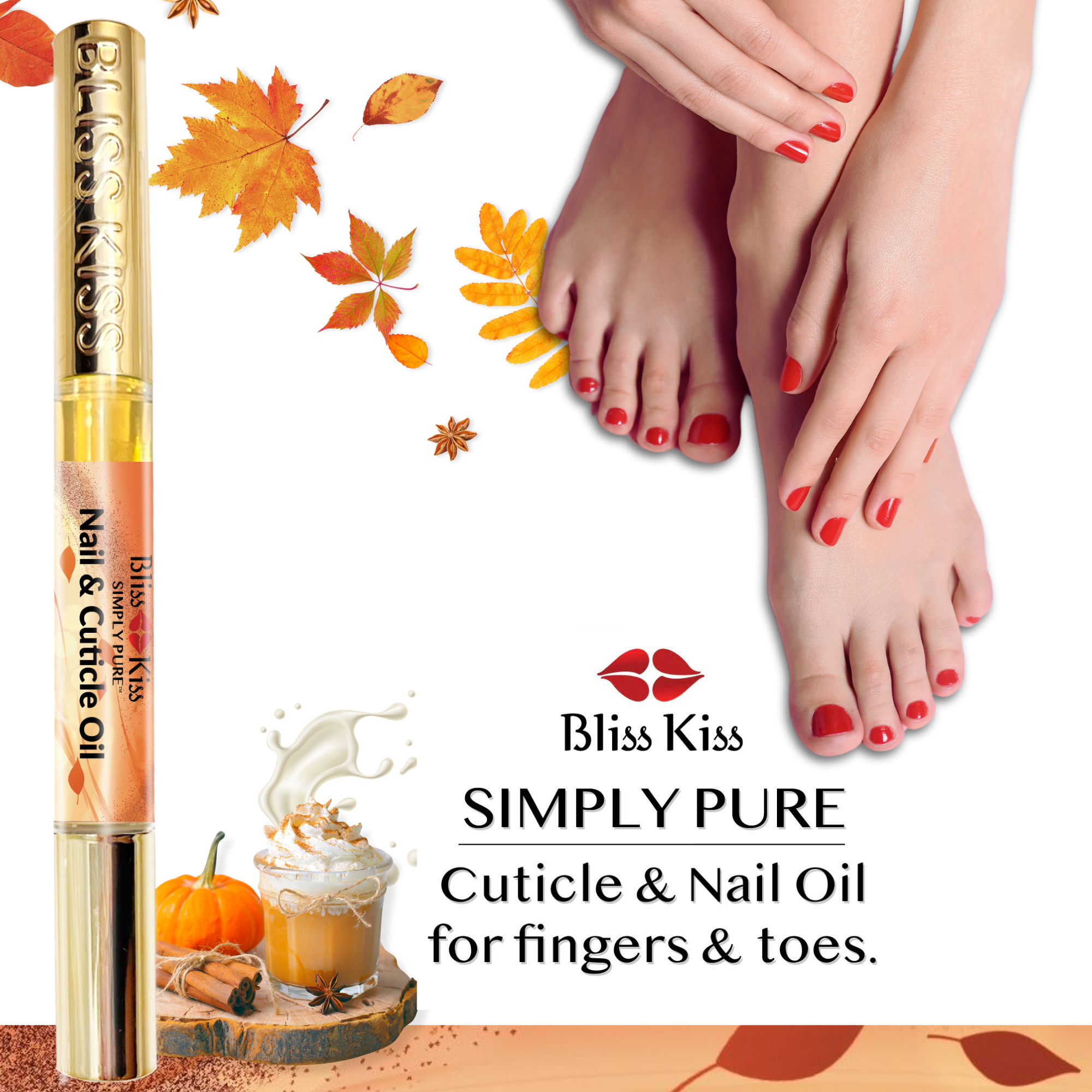 Simply Pure™ Hydrating Oil - Starter Kit (4 Pens) - Pumpkin Spice Latte Scent
