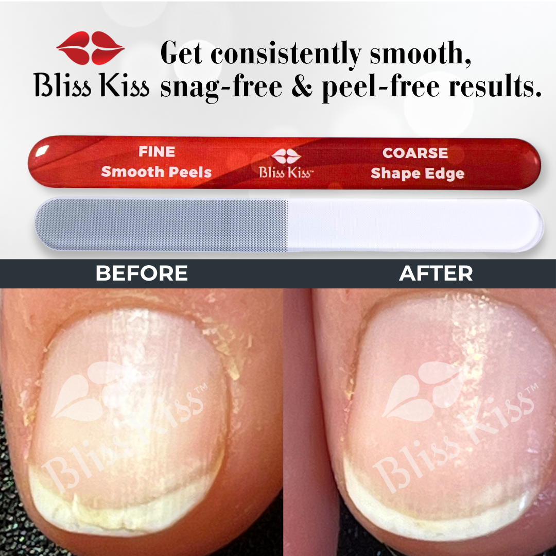 NEW & IMPROVED! Bliss Kiss™ Nano Glass Nail File