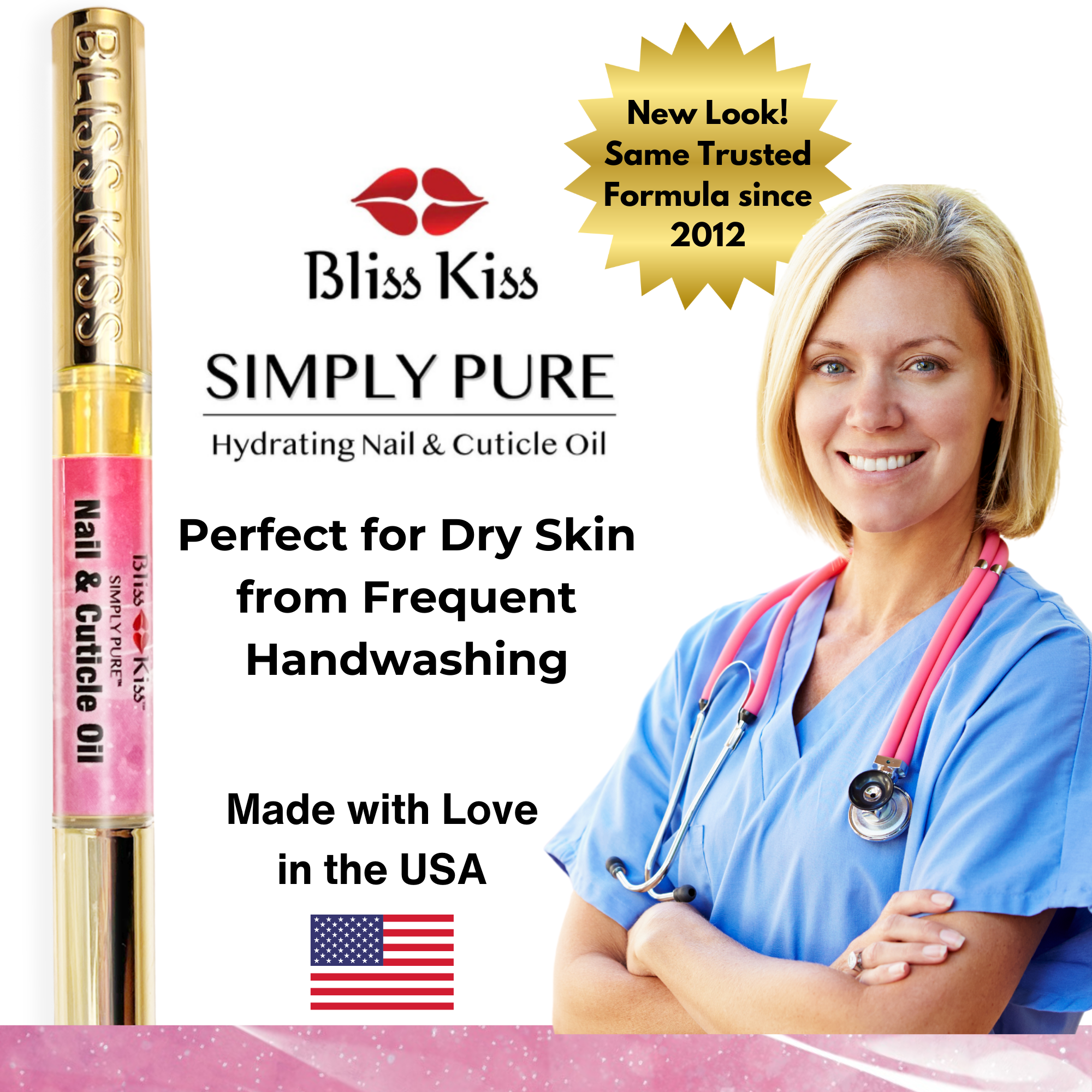 Simply Pure™ Hydrating Oil - Starter Kit (4 Pens) - Pink Sugar Scent