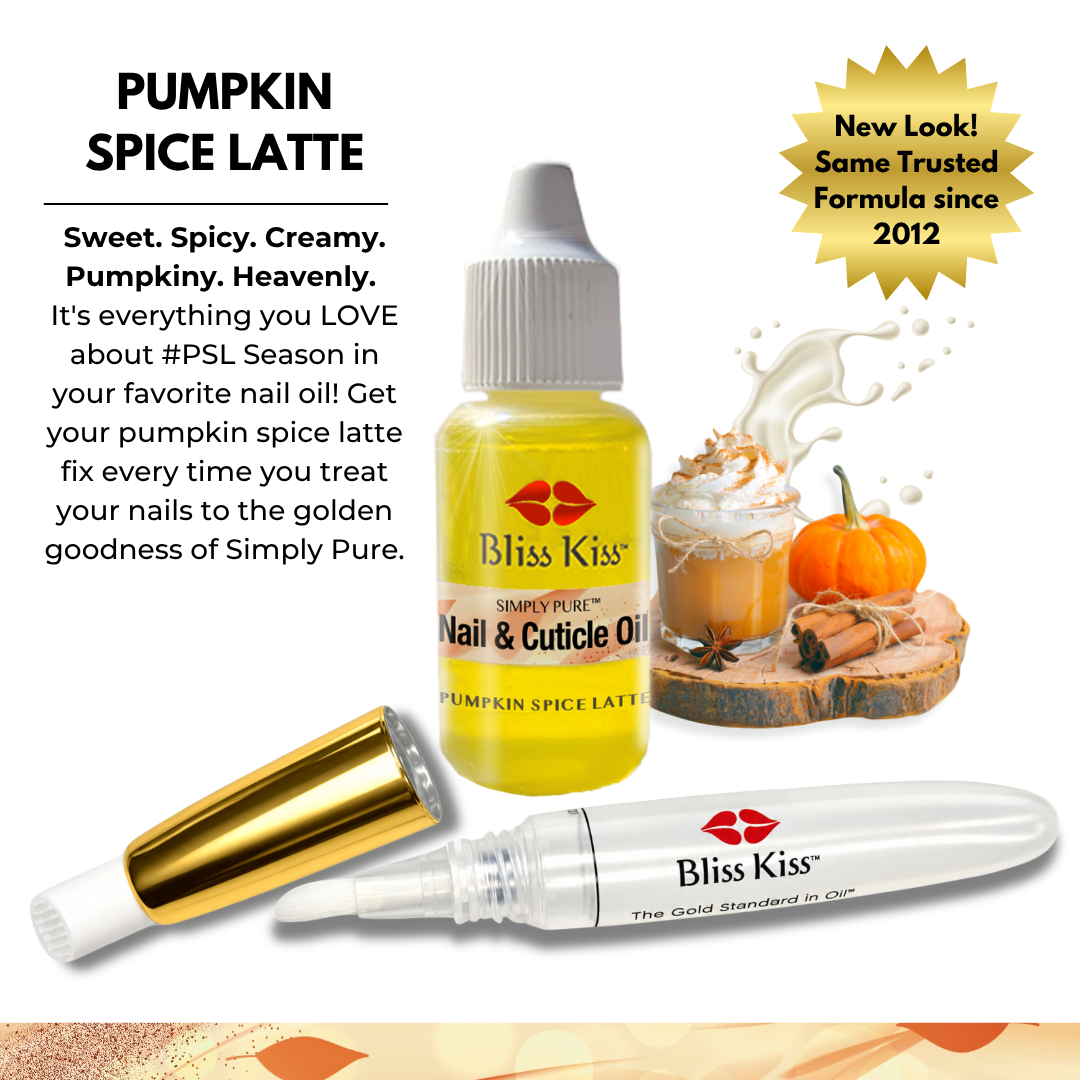 Refillable Pen Nail & Cuticle Oil Combo Kit - Pumpkin Spice Latte Scent