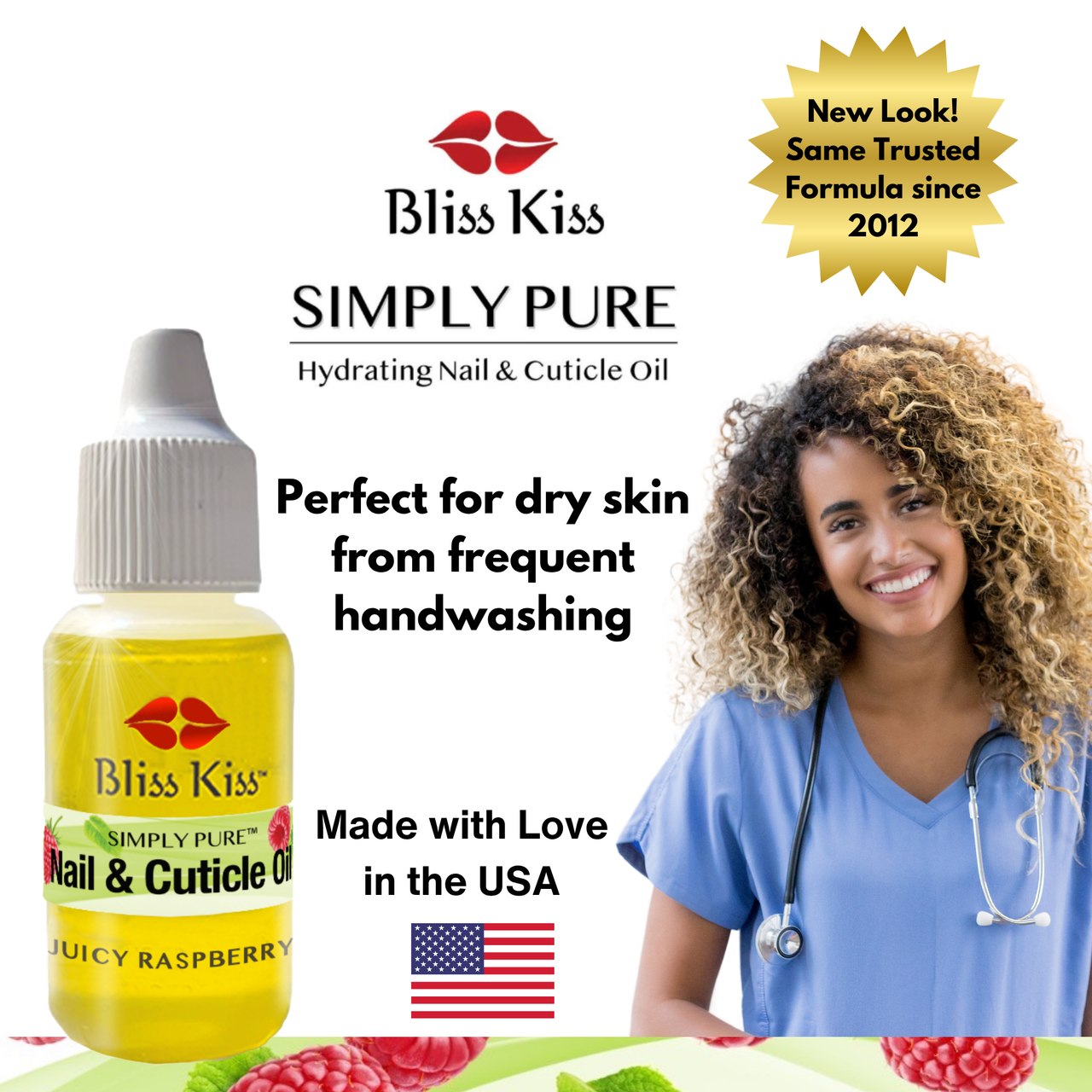 LE: Simply Pure™ Hydrating Oil 15 ml Dropper - Juicy Raspberry