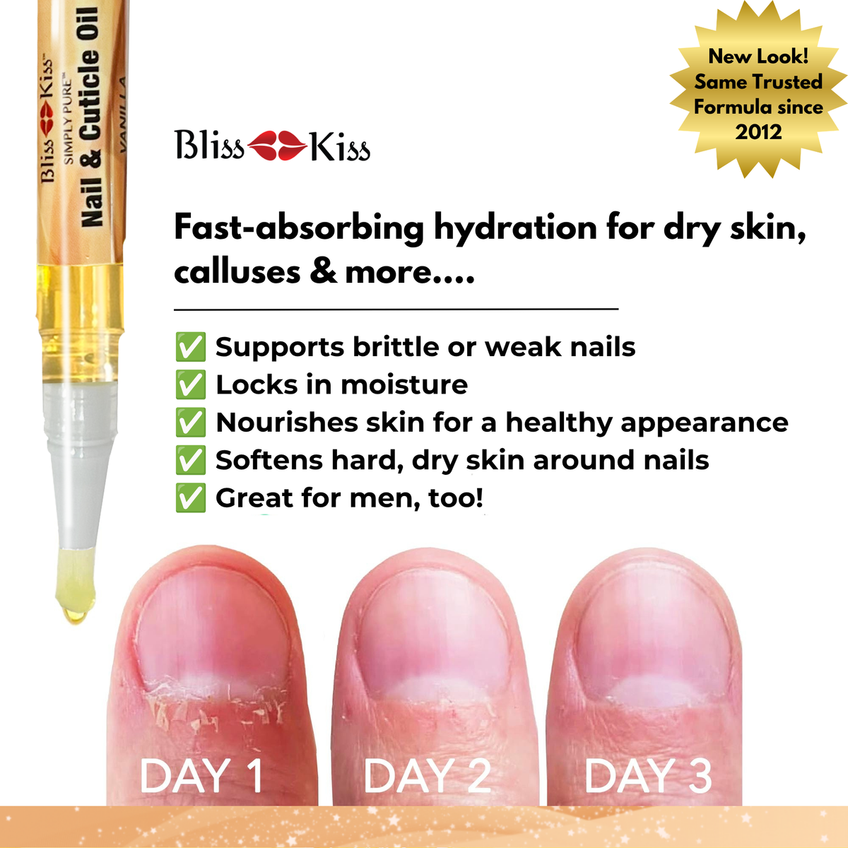 Simply Pure™ Hydrating Oil - Starter Kit (4 Pens) - SOFT Vanilla Scent