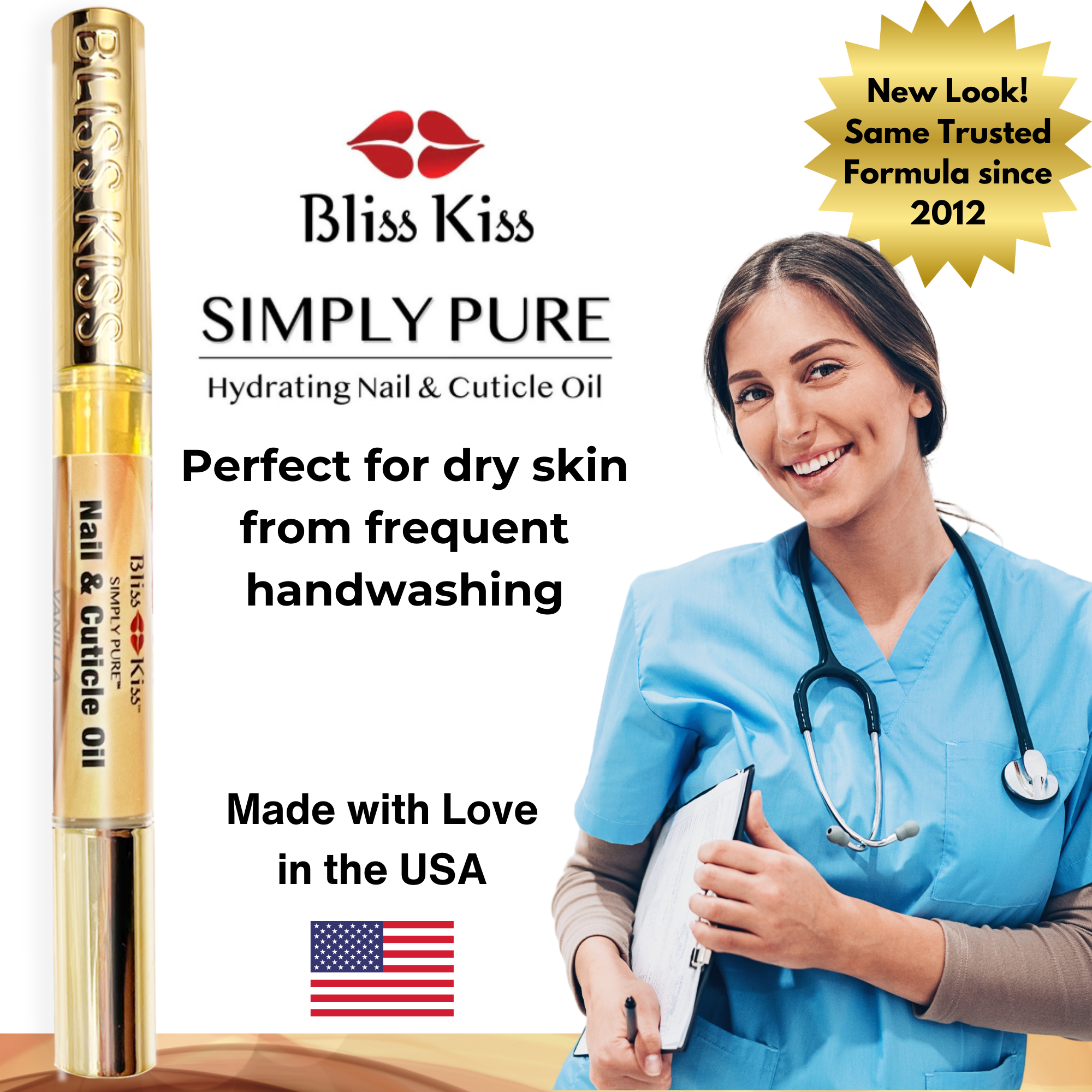 Simply Pure™ Hydrating Oil Pen - Vanilla Scent