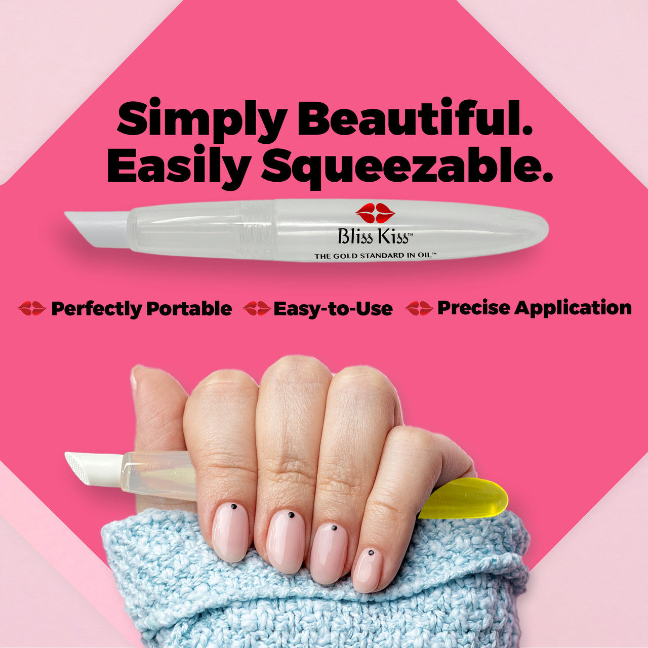 Bliss Kiss™ Refillable Nail Oil Pens | Sold Empty