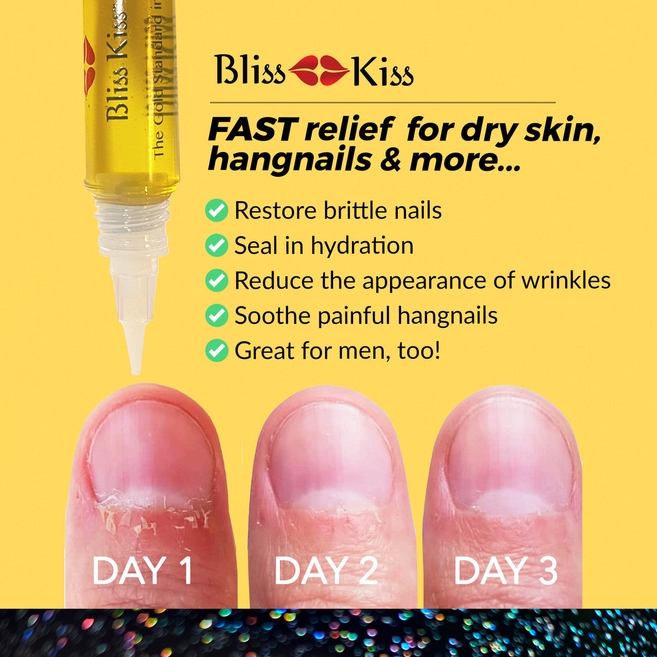 Bliss Kiss™ Refillable Nail Oil Pens | Sold Empty