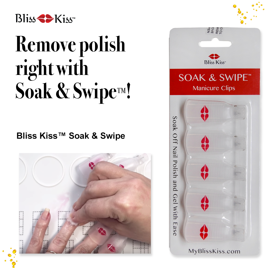 Soak & Swipe™ Manicure Clips - CLEARANCE