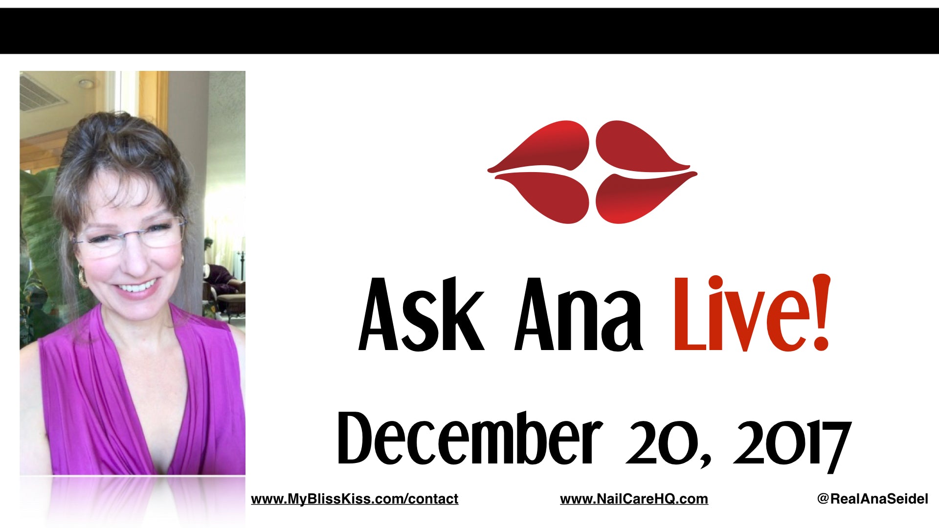 Ask Ana: Instagram Live Chat December 20, 2017