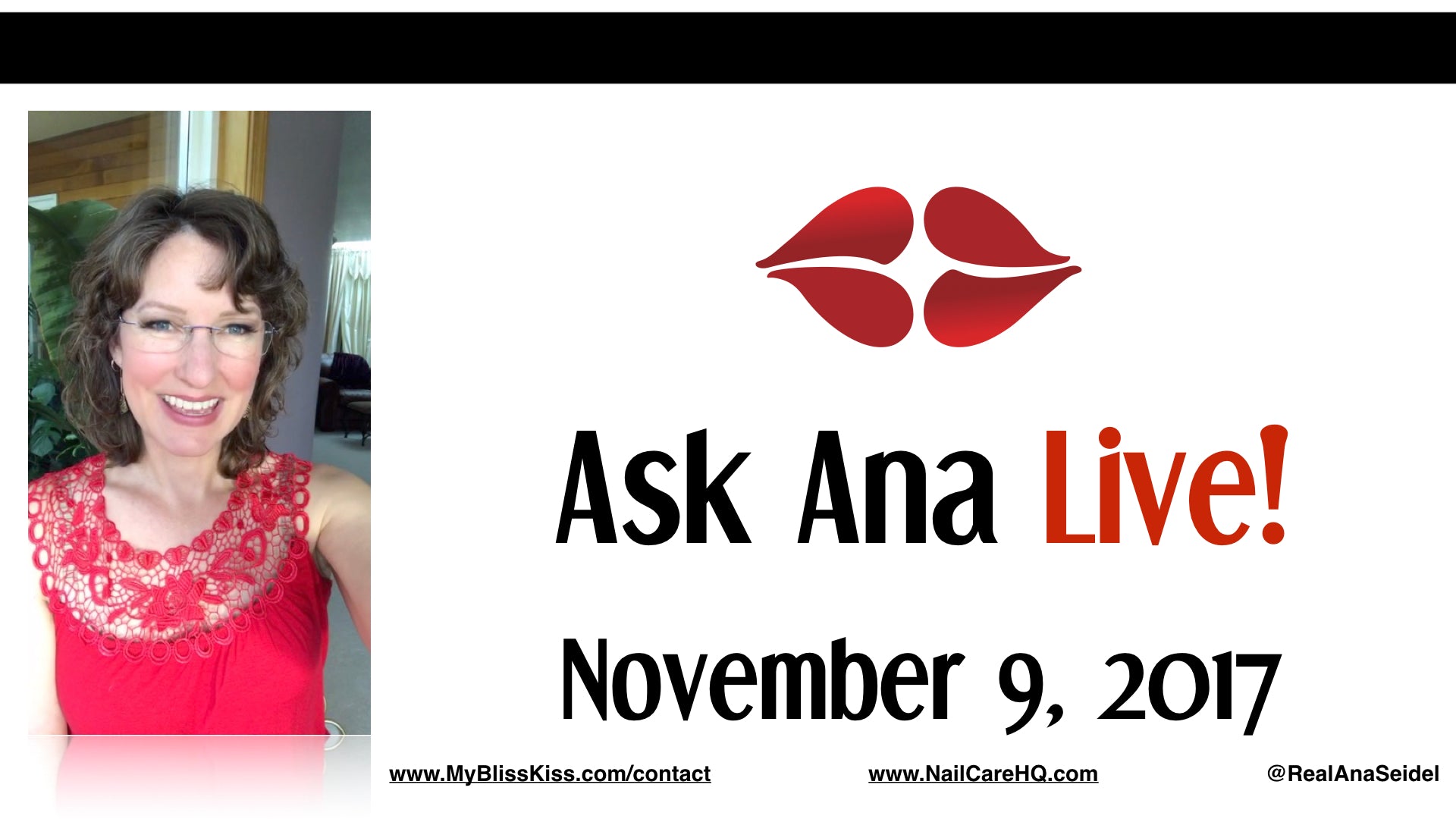Ask Ana: Instagram Live Chat - November 9, 2017