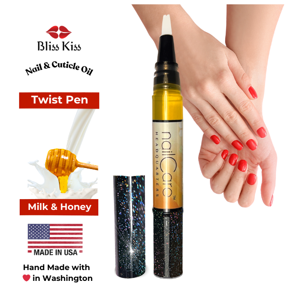 1-Pen: HOLO Twist Simply Pure™ Nail Oil Pen - 2ml Travel Sized