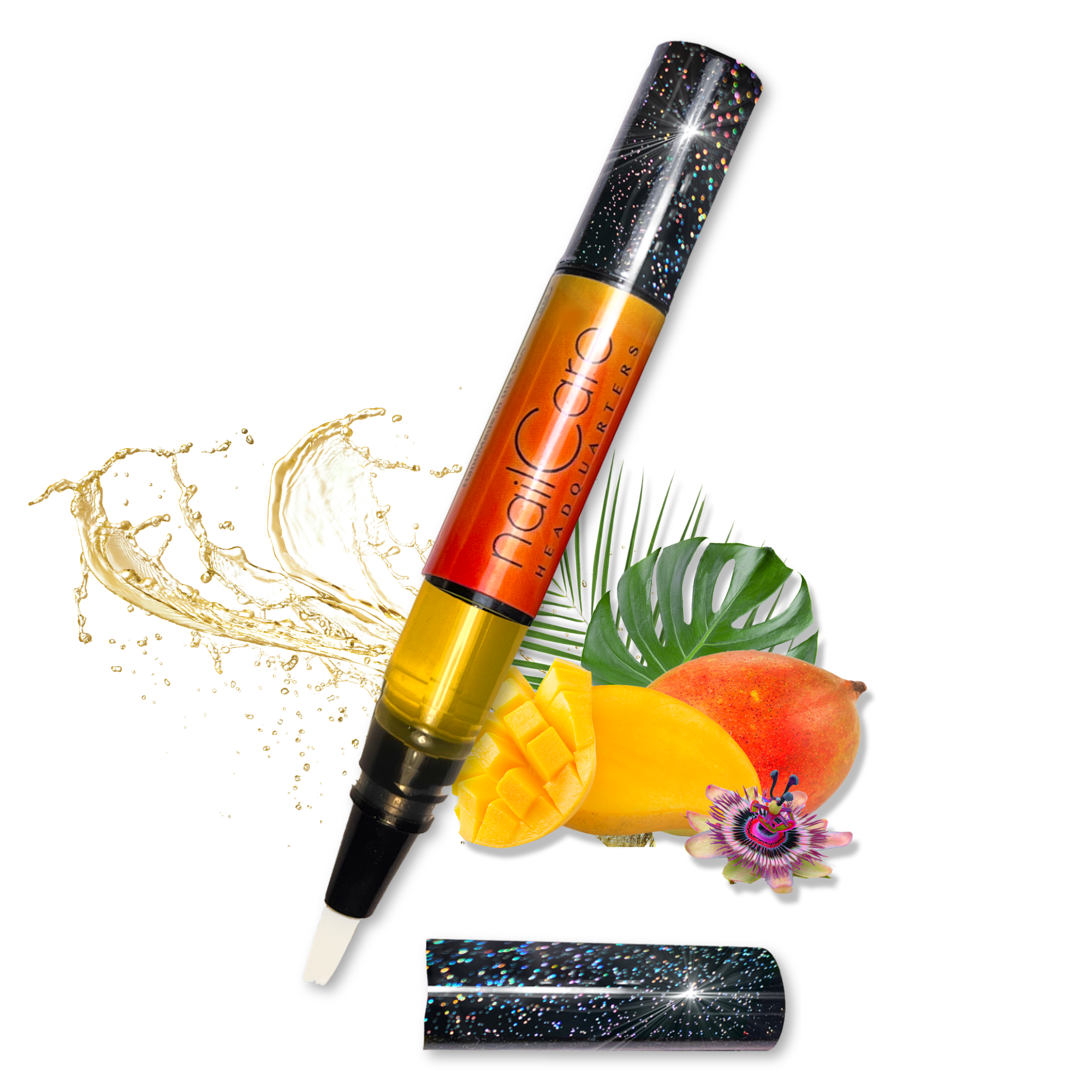 1-Pen: HOLO Twist Simply Pure™ Nail Oil Pen - 2ml Travel Sized - Bali Mango