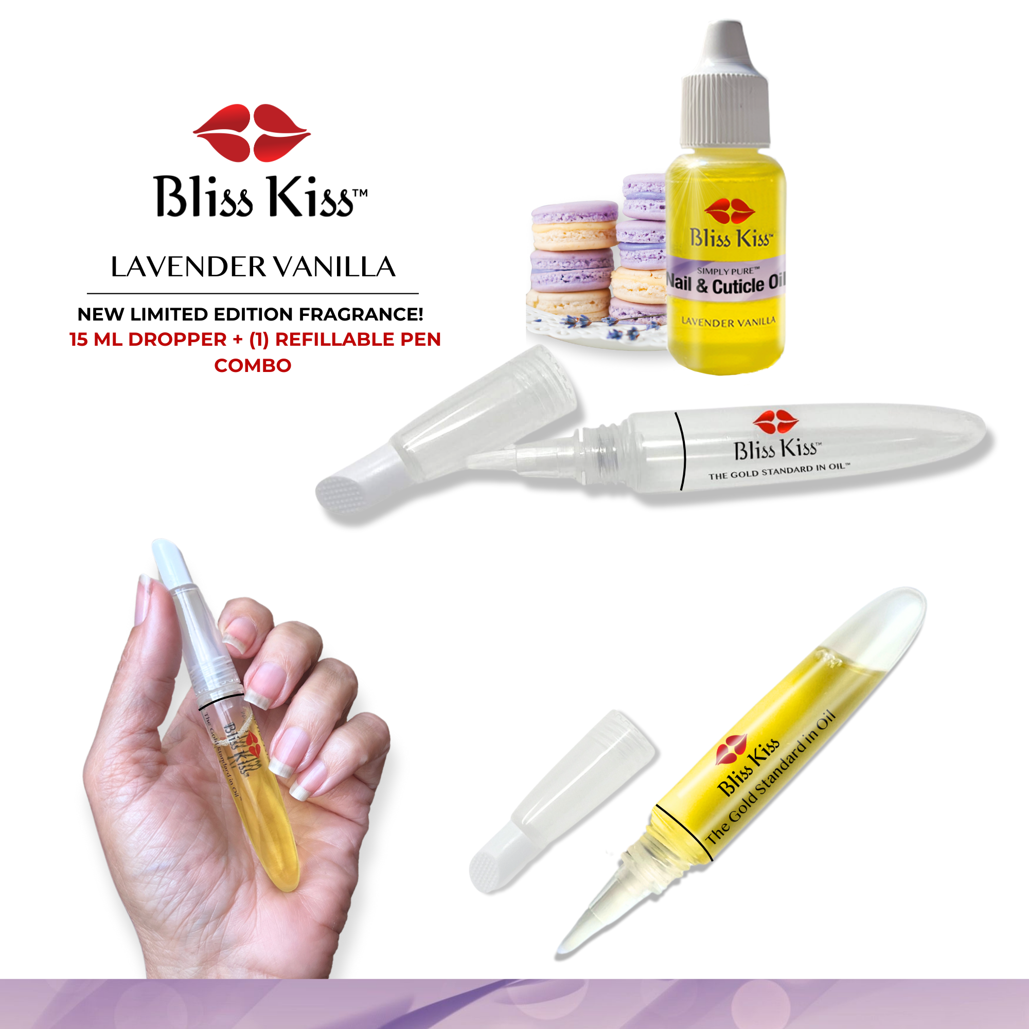 Dropper Squeeze Pen Combo Kit | 1-Pen Lavender Vanilla Fragrance