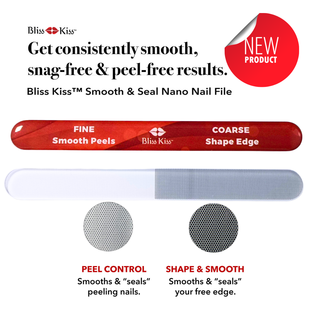 NEW & IMPROVED! Bliss Kiss™ Nano Glass Nail File
