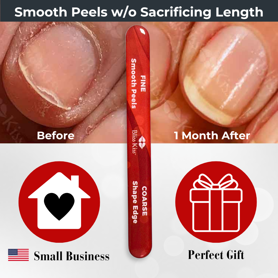 NEW & IMPROVED! Bliss Kiss™ Nano Glass Nail File