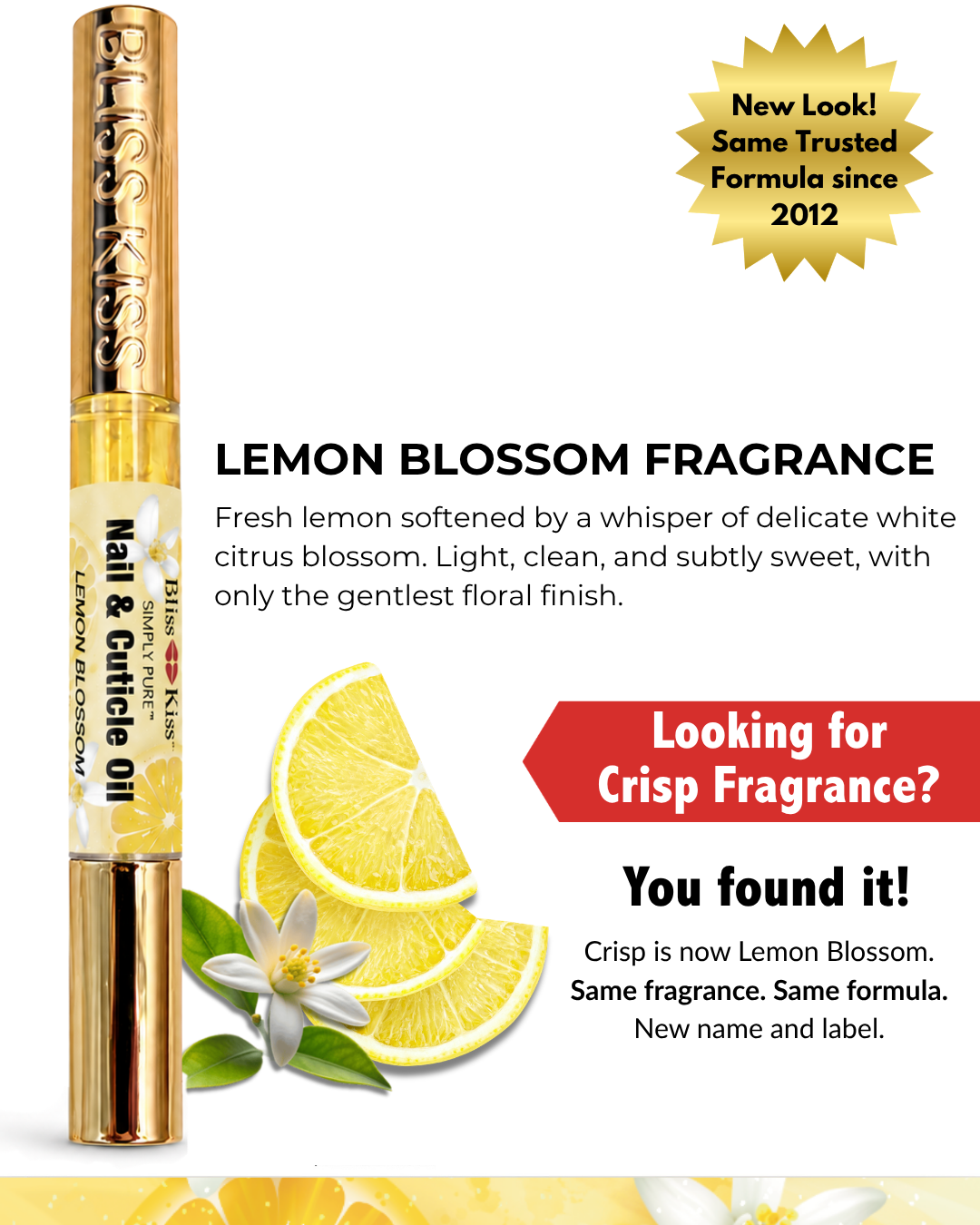 Simply Pure™ Hydrating Oil Pen - Lemon Blossom Fragrance (formerly Crisp)