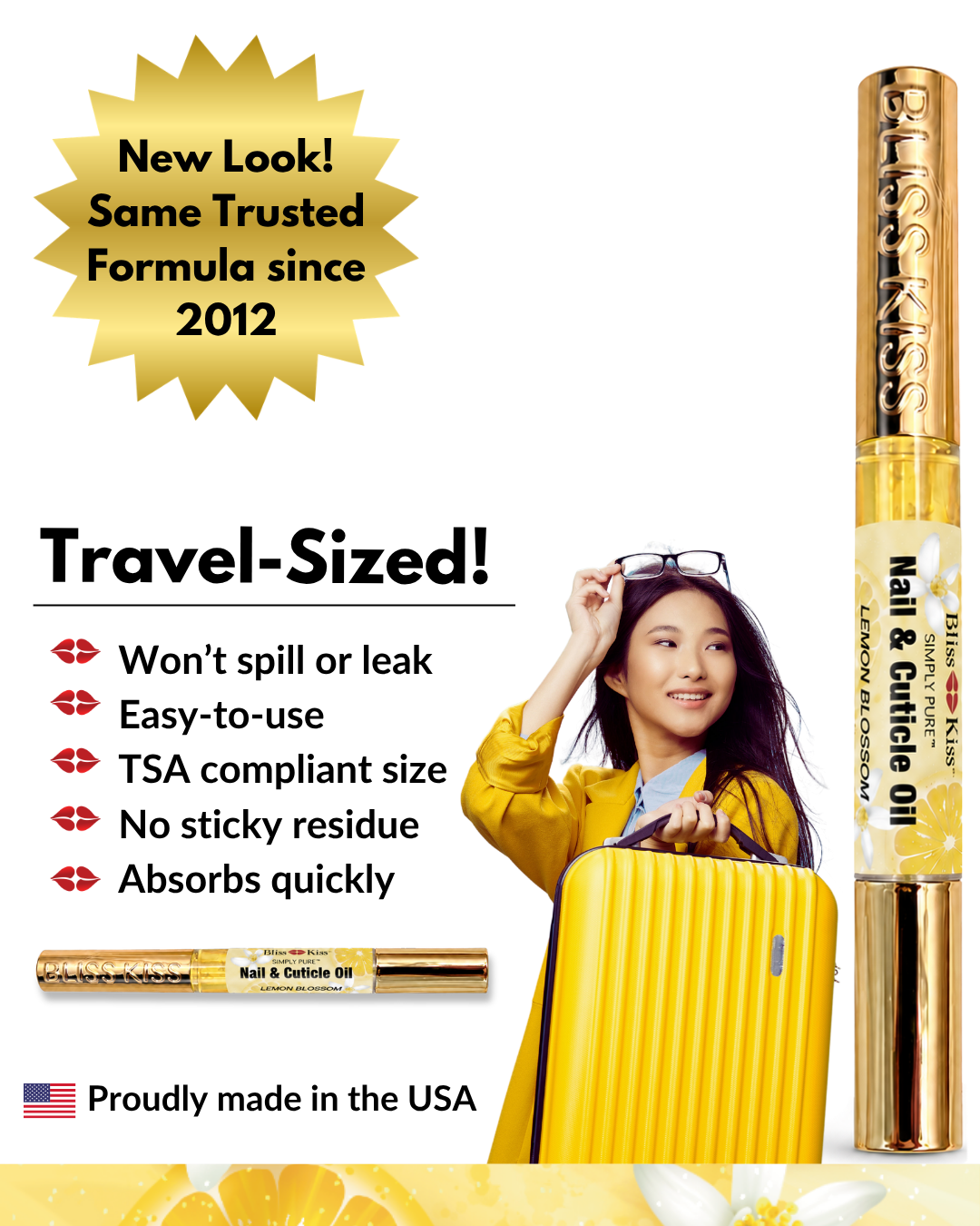 Simply Pure™ Hydrating Oil Pen - Lemon Blossom Fragrance (formerly Crisp)