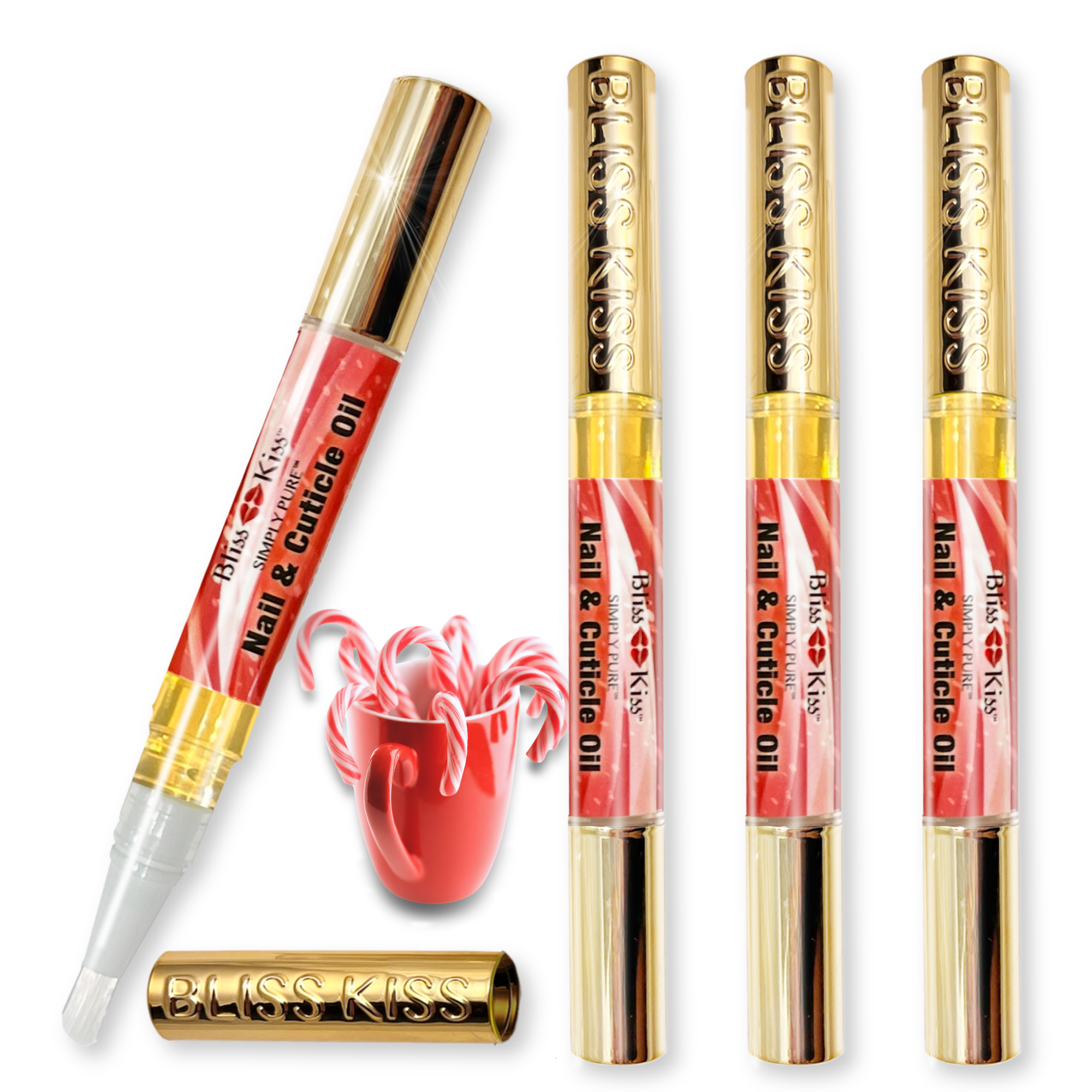 Simply Pure™ Hydrating Oil - Starter Kit (4 Pens) - Candy Cane Scent