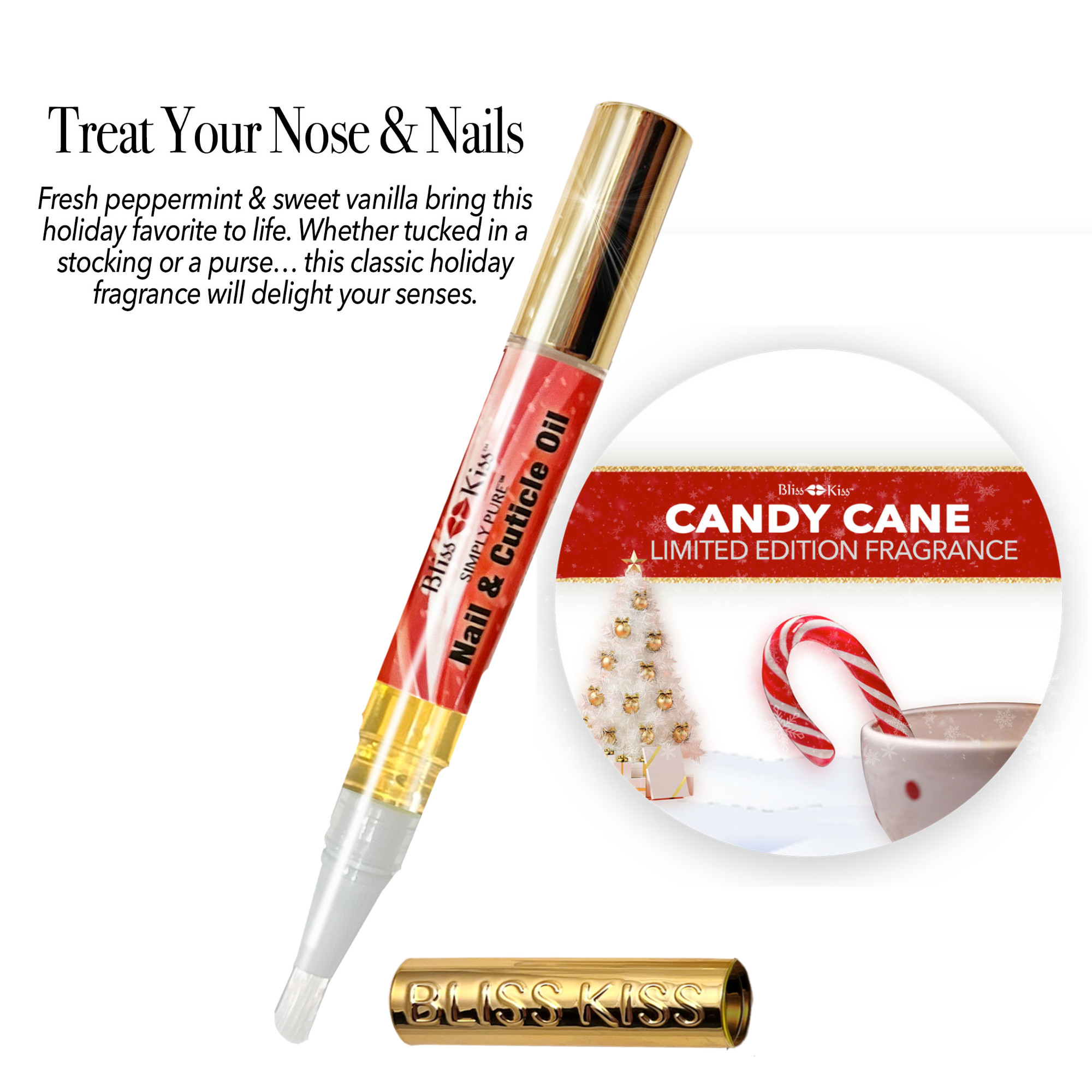 Simply Pure™ Hydrating Oil Pen - Candy Cane