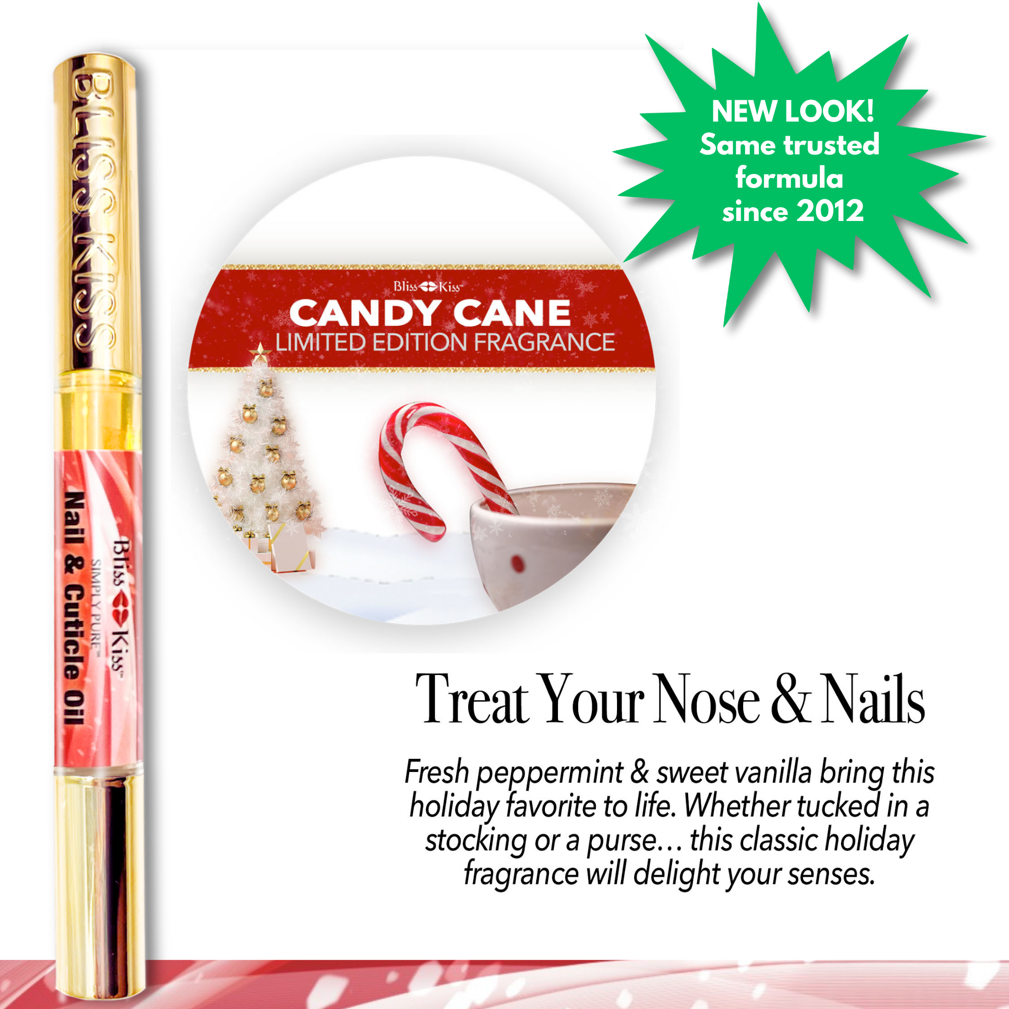 Simply Pure™ Hydrating Oil Pen - Candy Cane