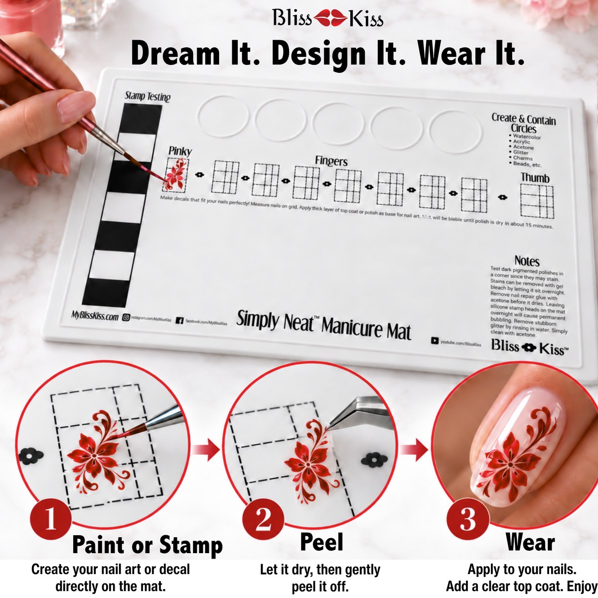 Simply Neat™ Manicure Mat