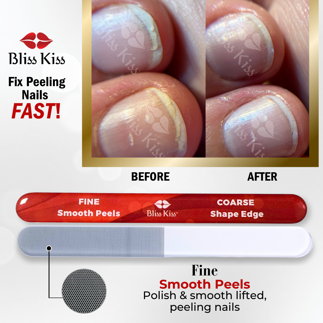 NEW & IMPROVED! Bliss Kiss™ Nano Glass Nail File