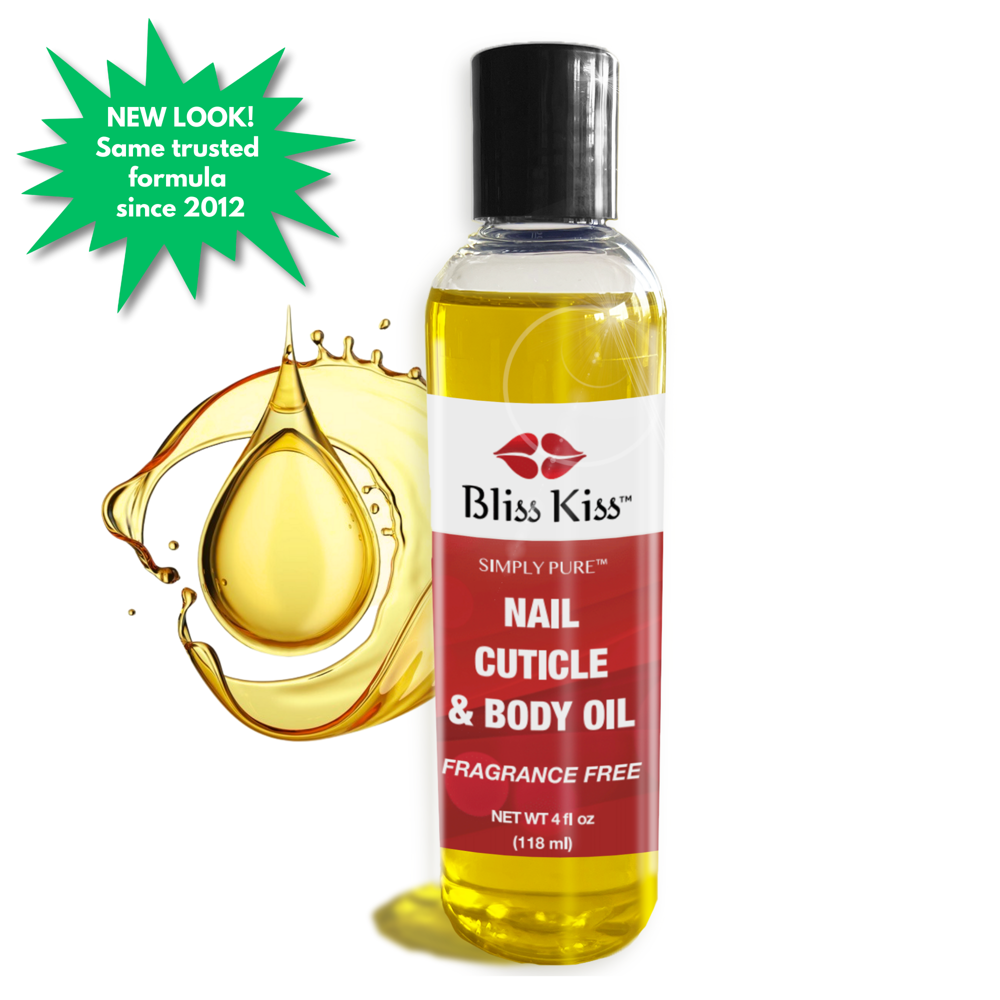 Simply Pure™ Hydrating Oil - 4 oz Bottle | Fragrance Free