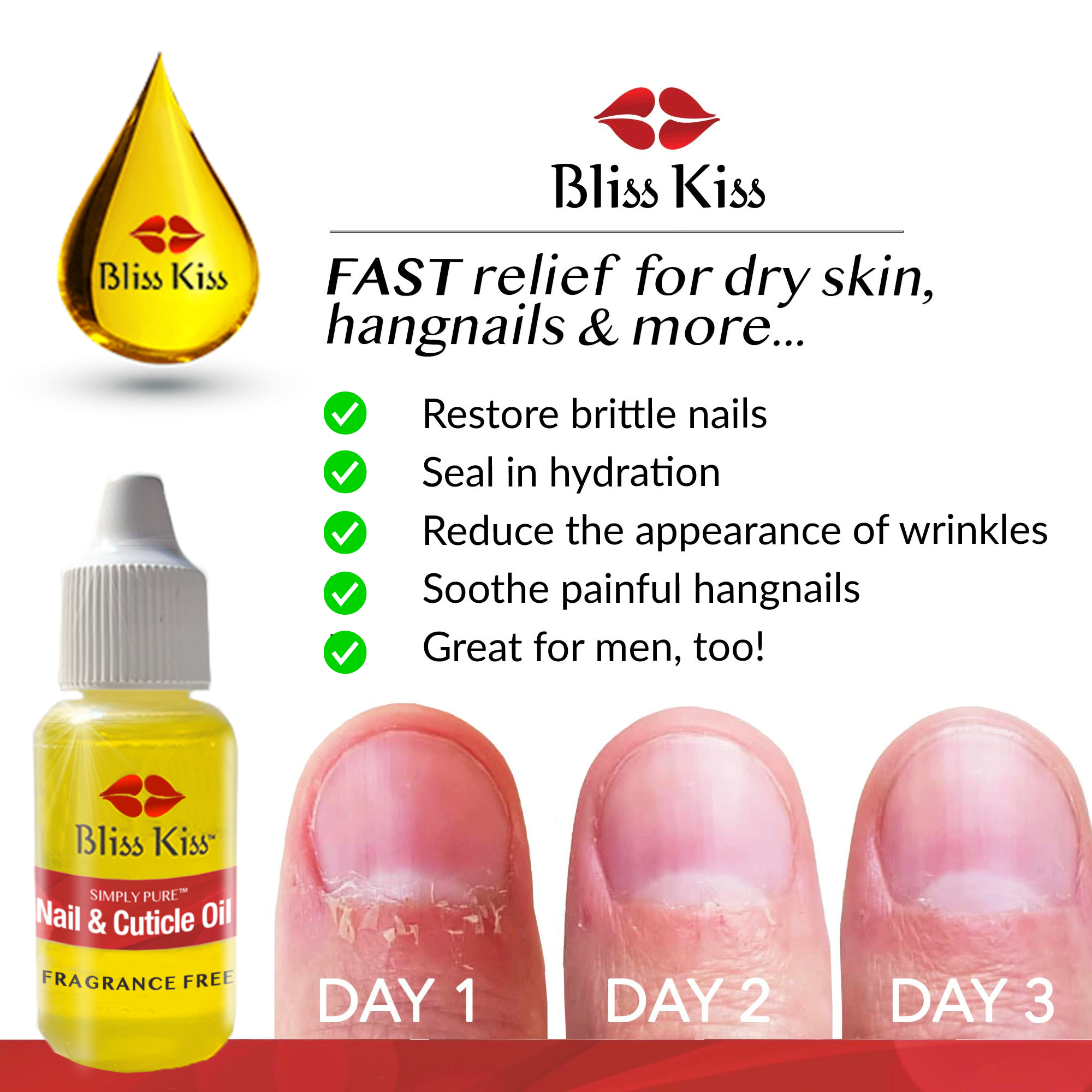 Simply Pure™ Hydrating Oil - 15 ml Dropper Bottle | Fragrance Free