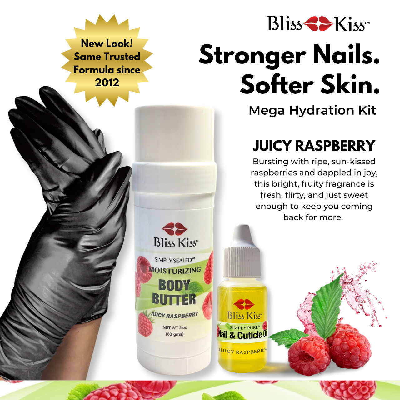 Mega Hydration Kit - Juicy Raspberry Scent
