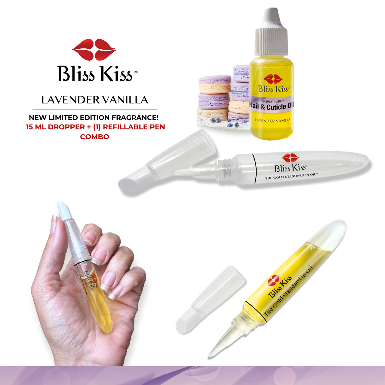Dropper Squeeze Pen Combo Kit | 1-Pen Lavender Vanilla Fragrance