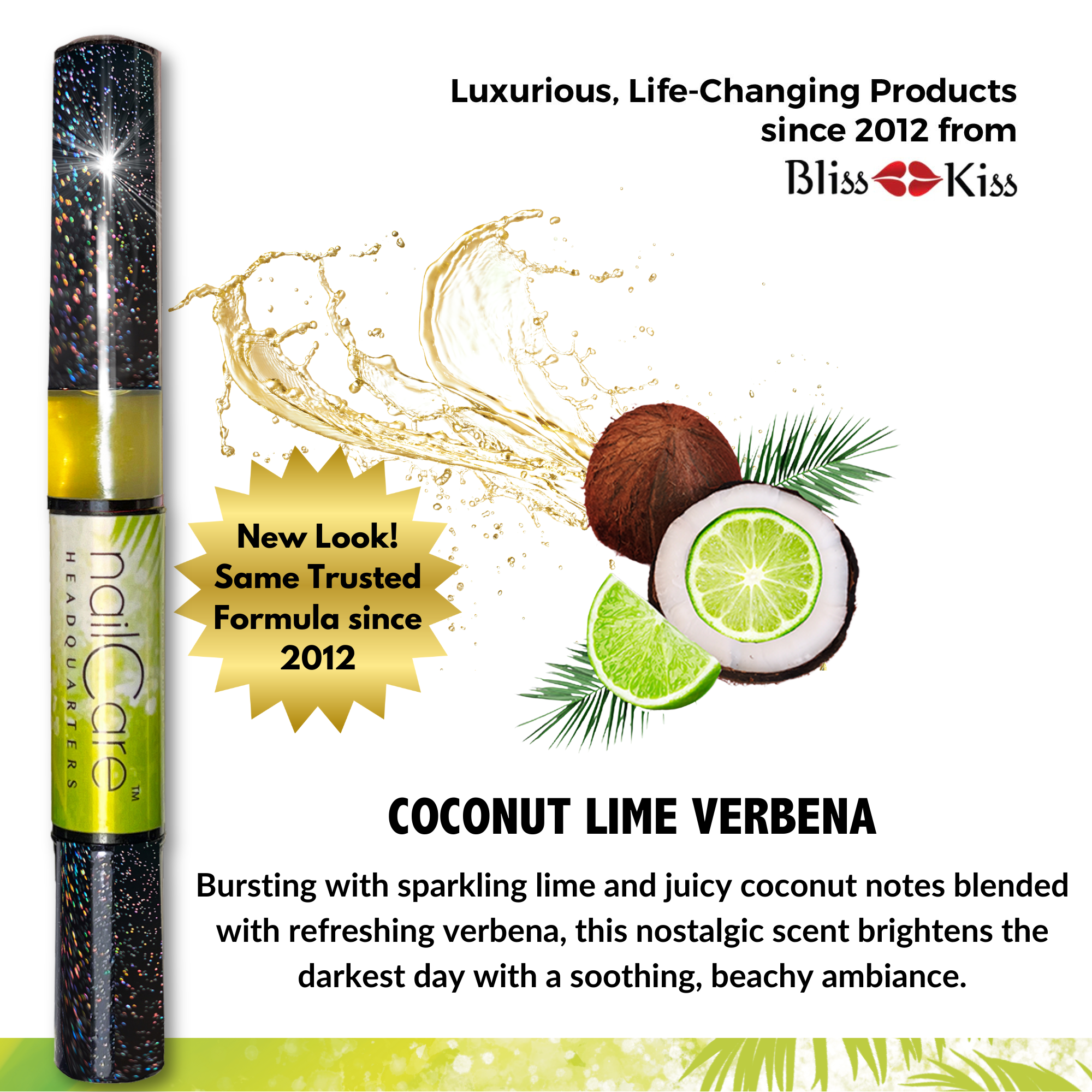 HOLO Twist Simply Pure™ Nail Oil Pens | 4-Pen Pack - Coconut Lime Verbena