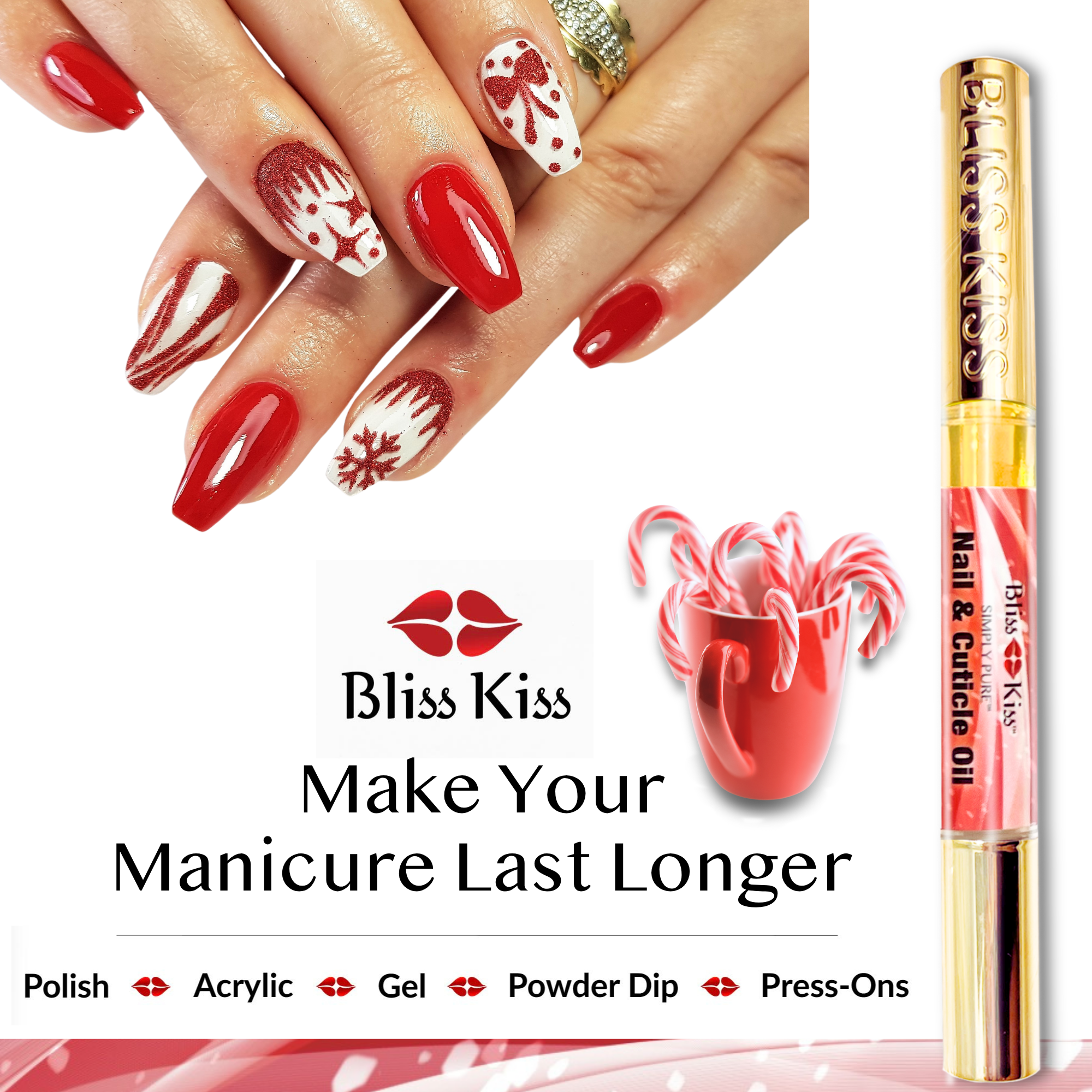 Simply Pure™ Hydrating Oil Pen - Candy Cane