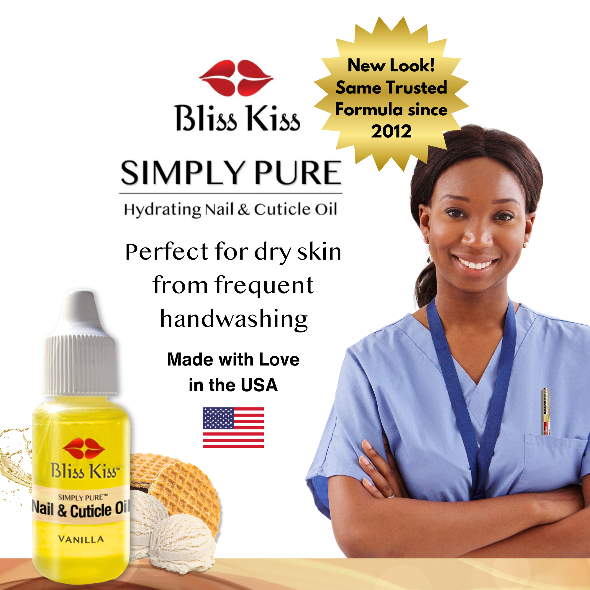 Simply Pure™ Hydrating Oil - 15 ml Dropper Bottle | Vanilla