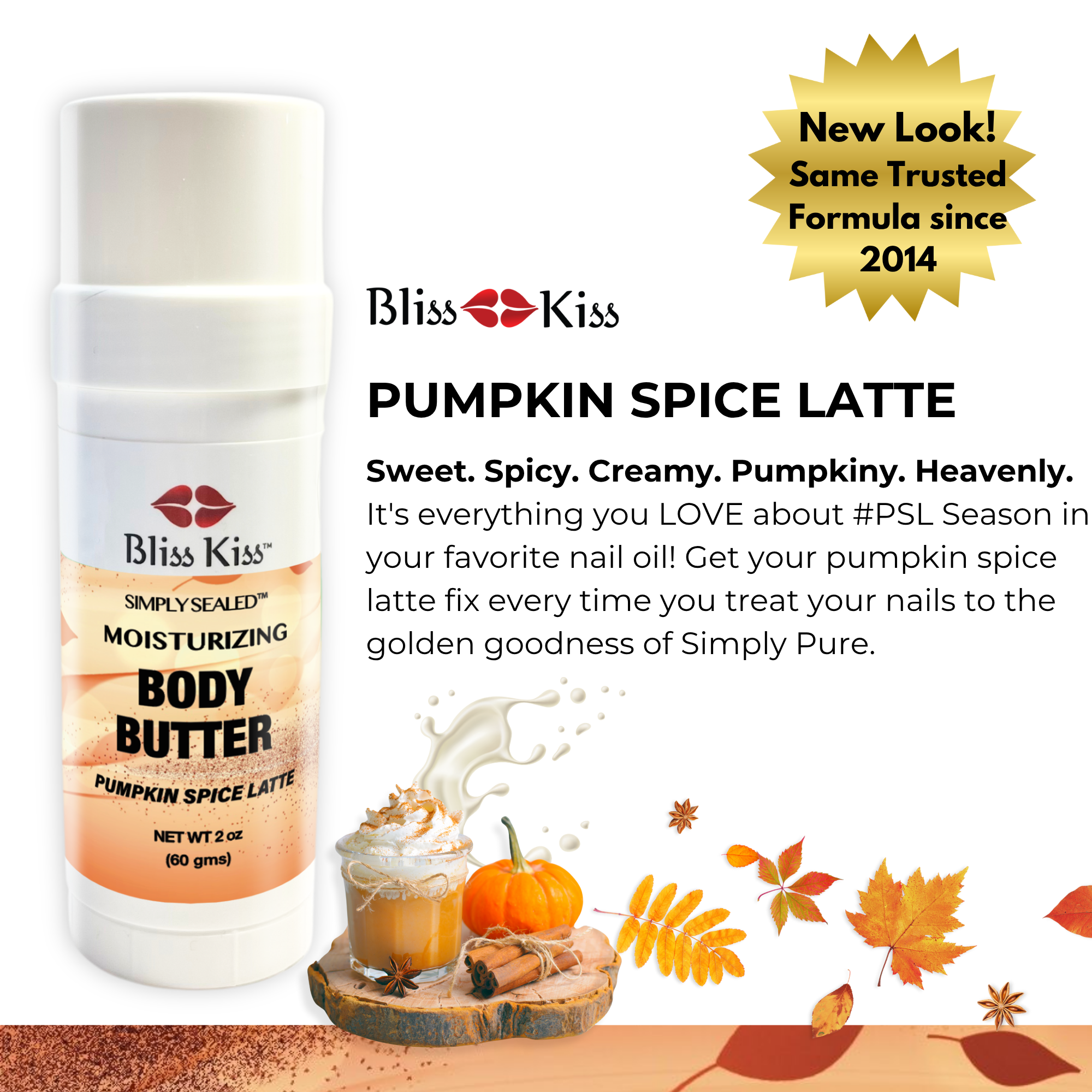 Simply Sealed™ Lotion Stick - Pumpkin Spice Latte