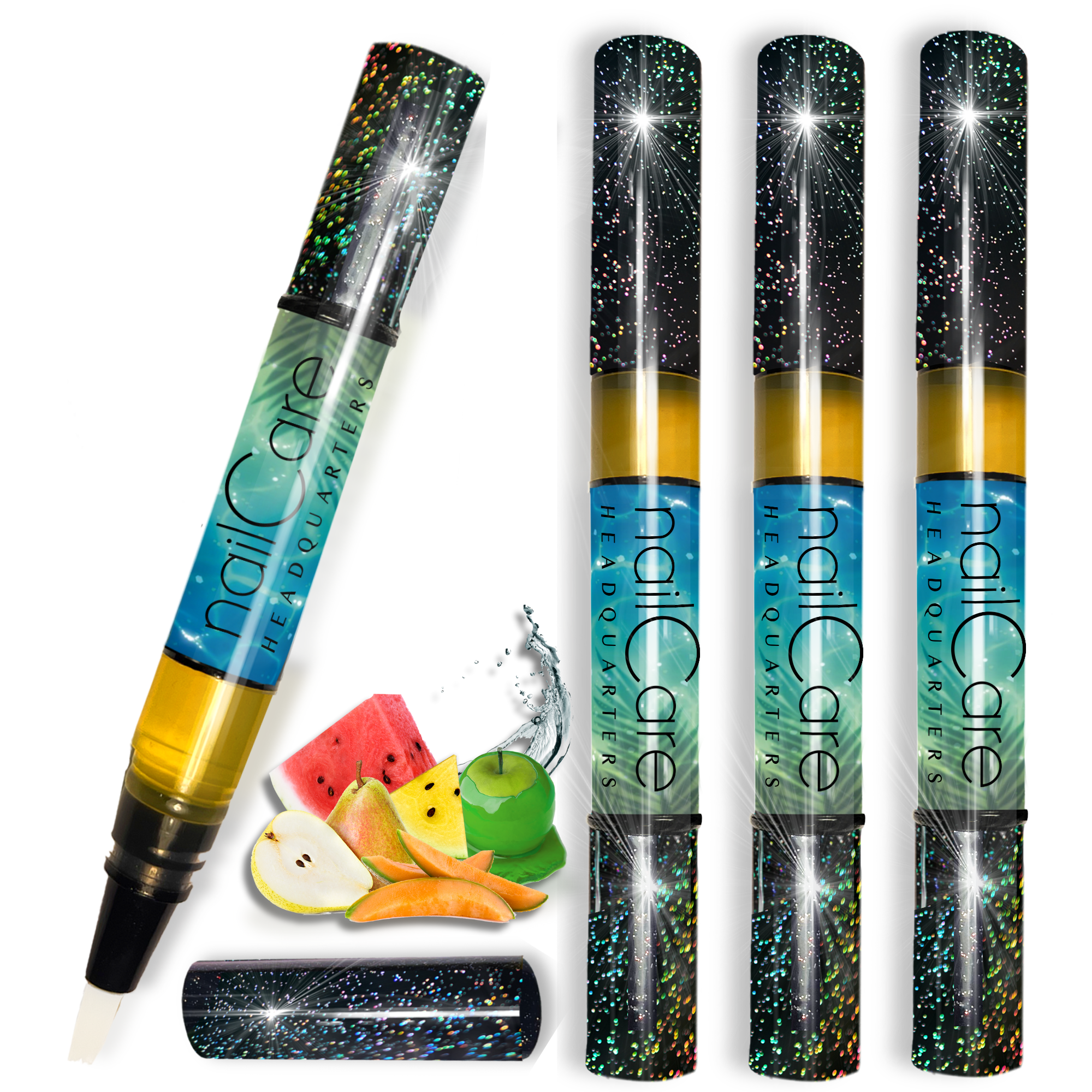 HOLO Twist Simply Pure™ Nail Oil Pens | 4-Pen Pack - Butt Naked