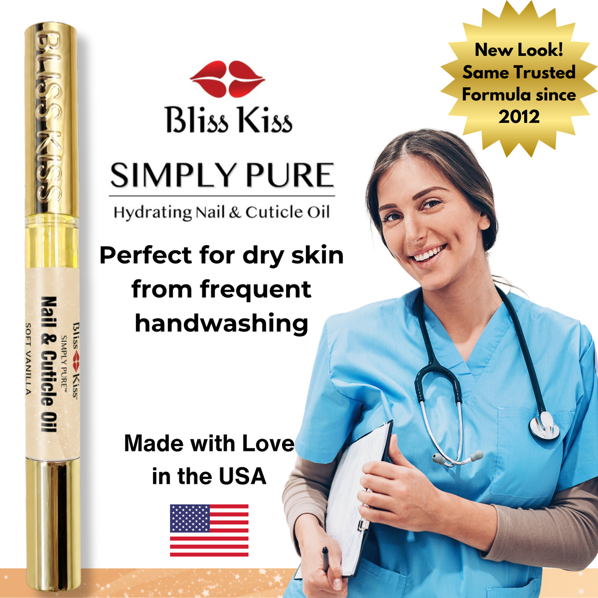 Simply Pure™ Hydrating Oil - Starter Kit (4 Pens) - SOFT Vanilla Scent