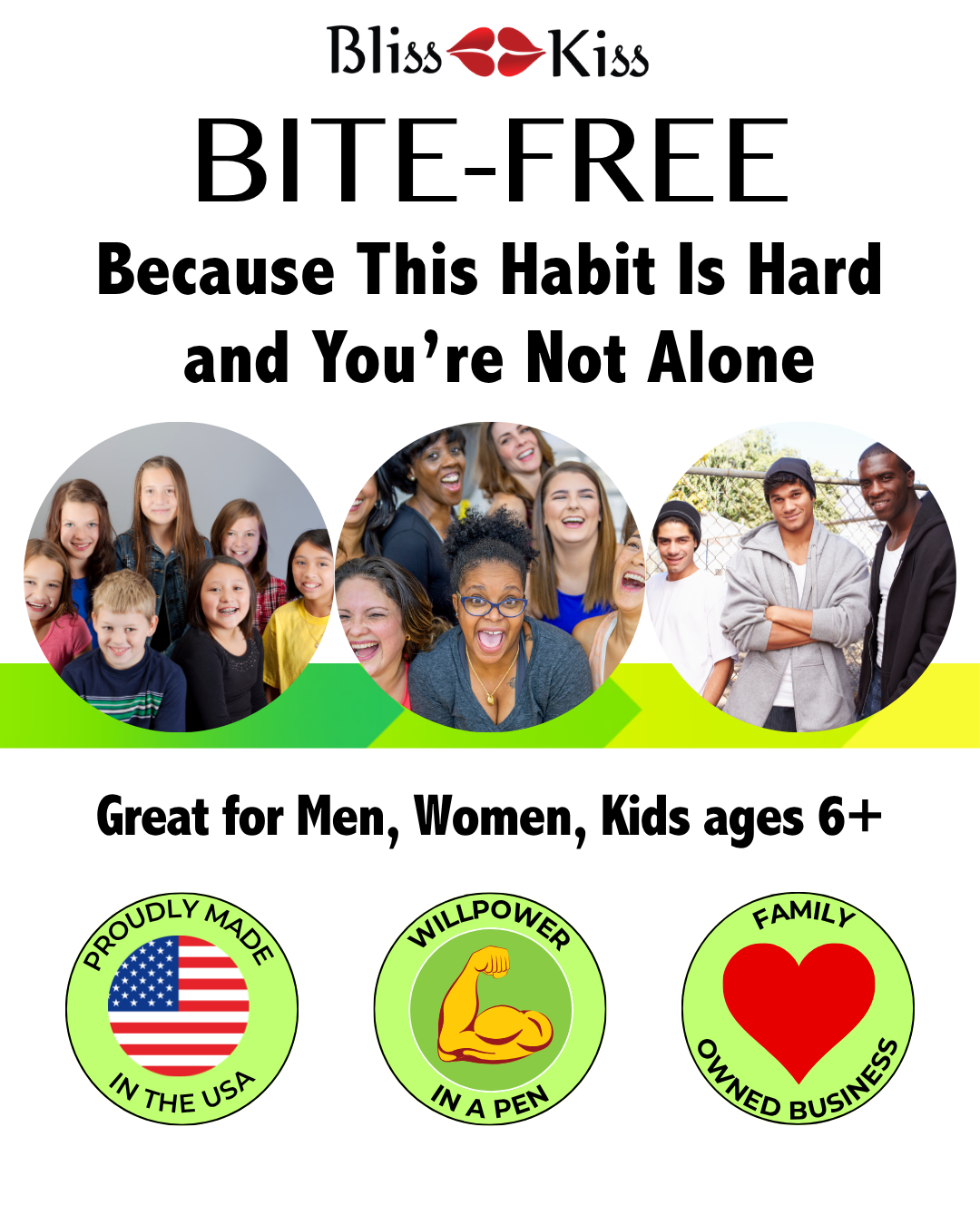 Bite Free™ Nail Biting Prevention | Simply Pure™ Nail & Cuticle Oil Bitter Formula