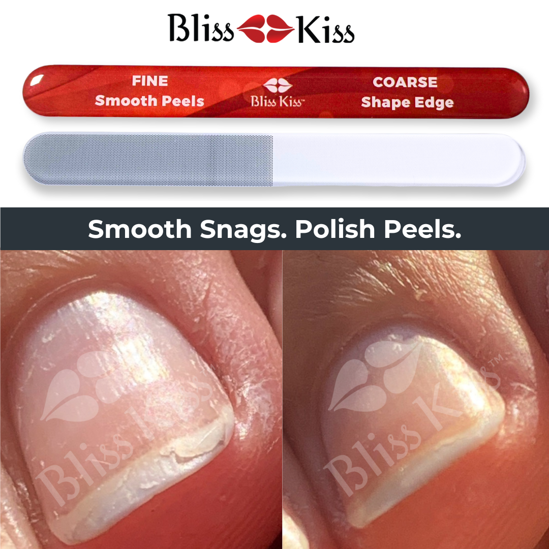 NEW & IMPROVED! Bliss Kiss™ Nano Glass Nail File