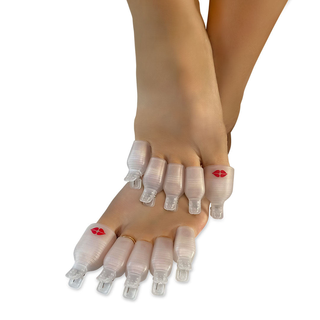 Soak & Swipe Pedicure Toe Clips